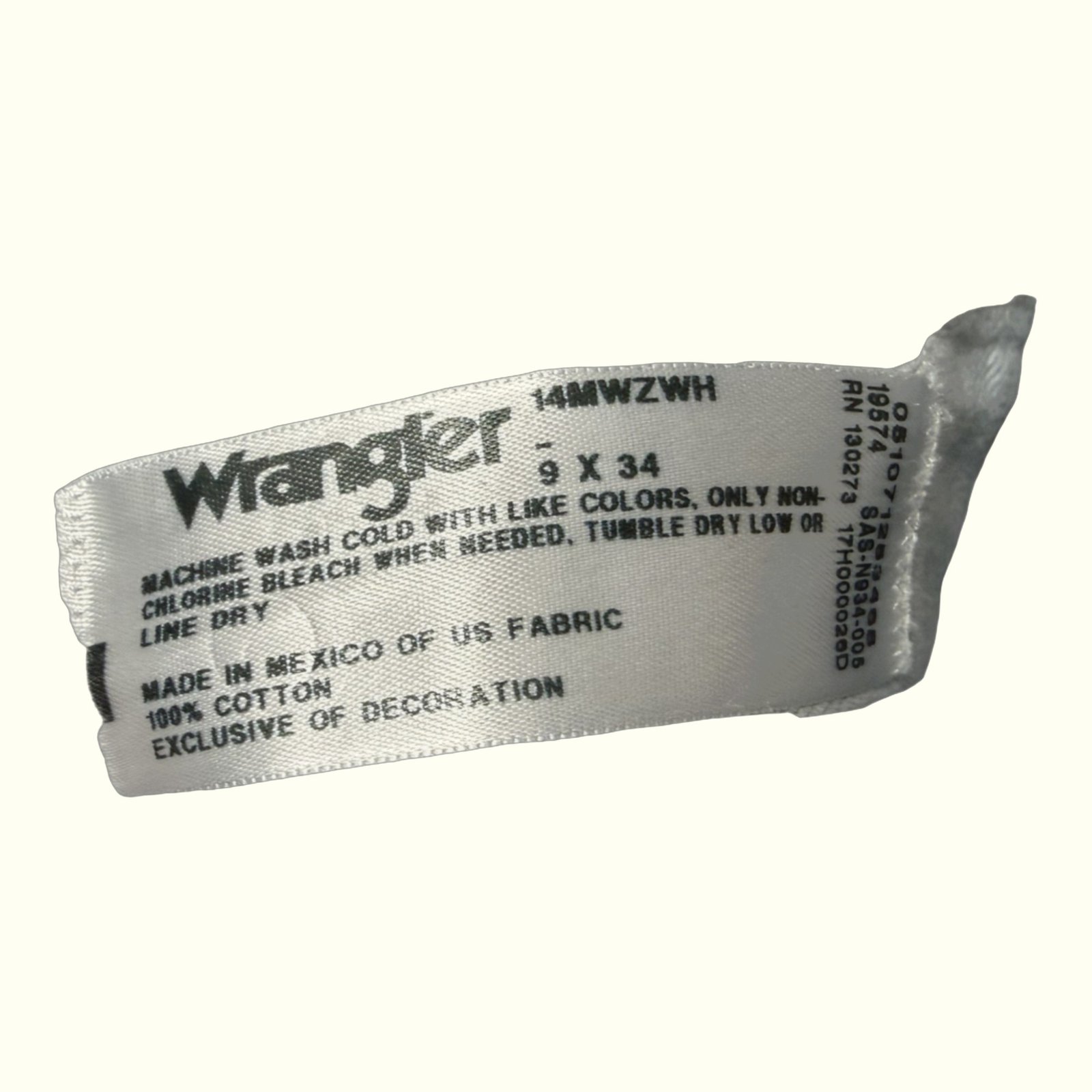 Wrangler Jean Regular Femme 2000s Western – W28