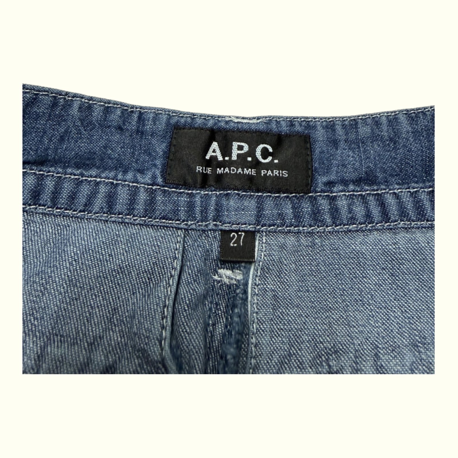 A.P.C. Jeansy Luźny Kobiety 2010s Minimalistyczny – W27