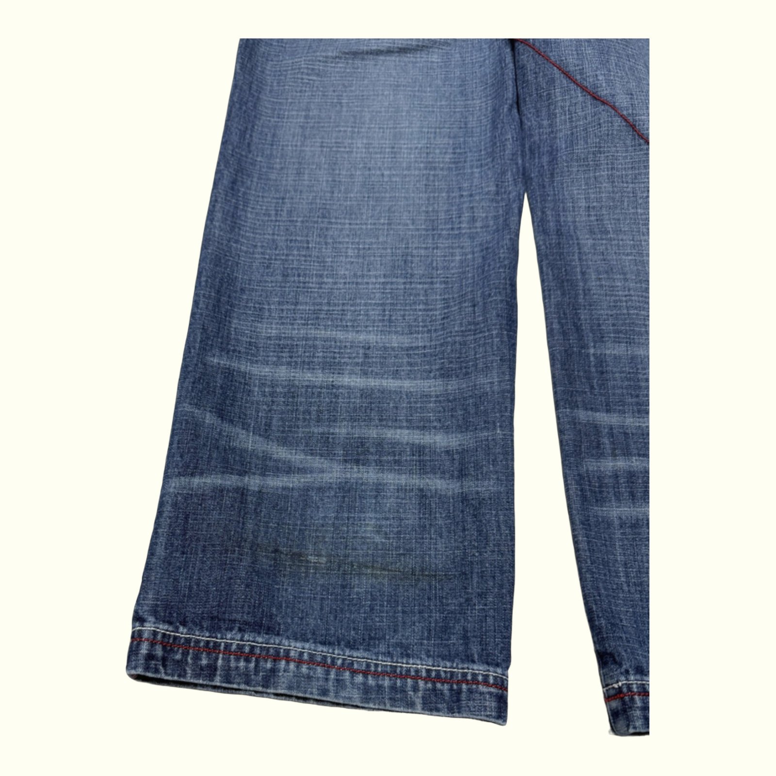 Wrung Division Jean Baggy Homme 2000s Y2K – W29