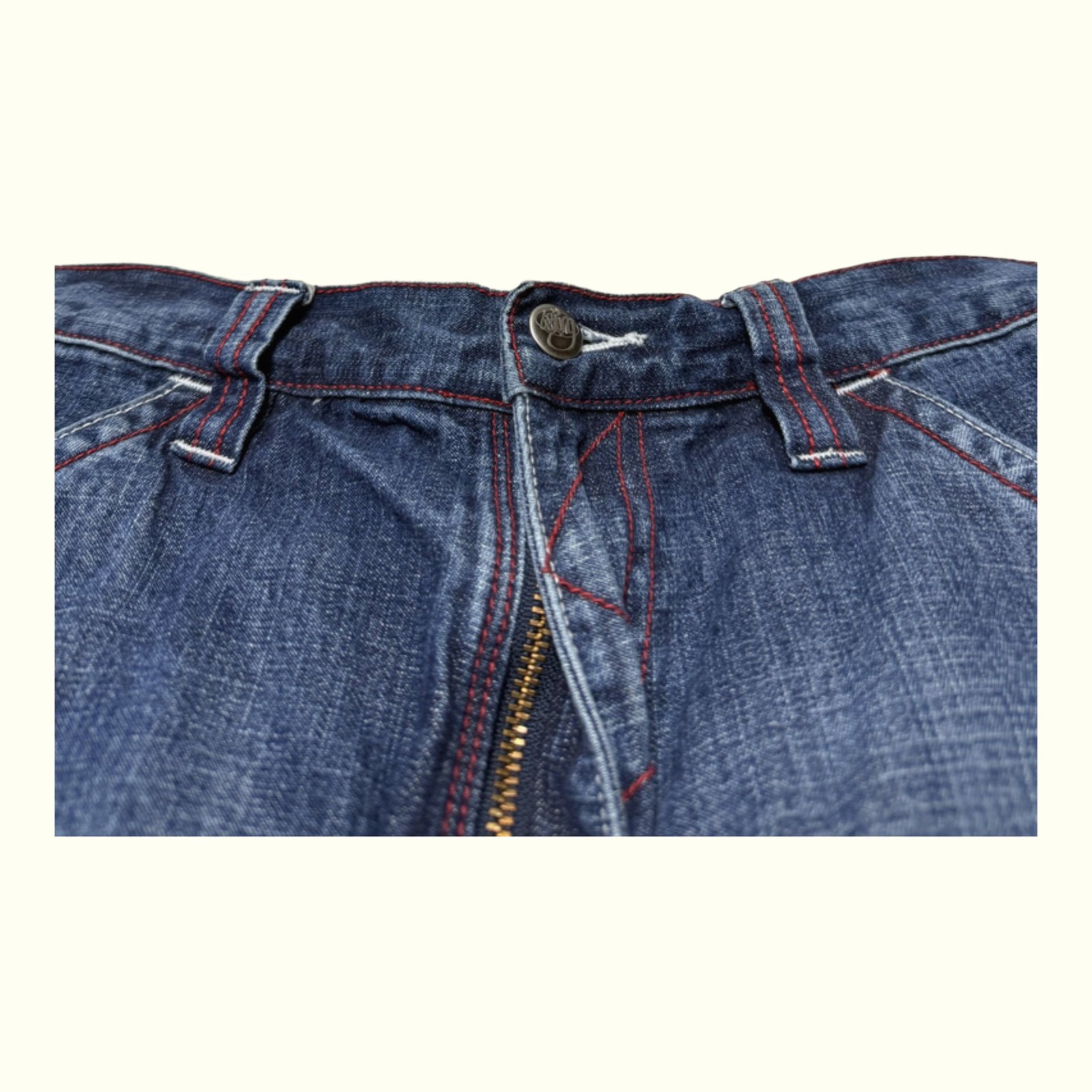 Wrung Division Jean Baggy Homme 2000s Y2K – W29