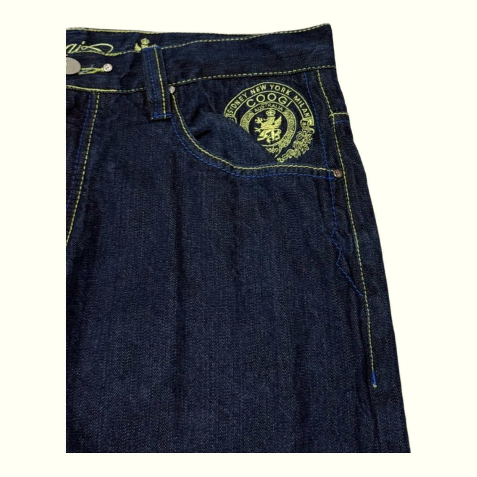 Coogi Jean Large Homme 2000s Streetwear – W36