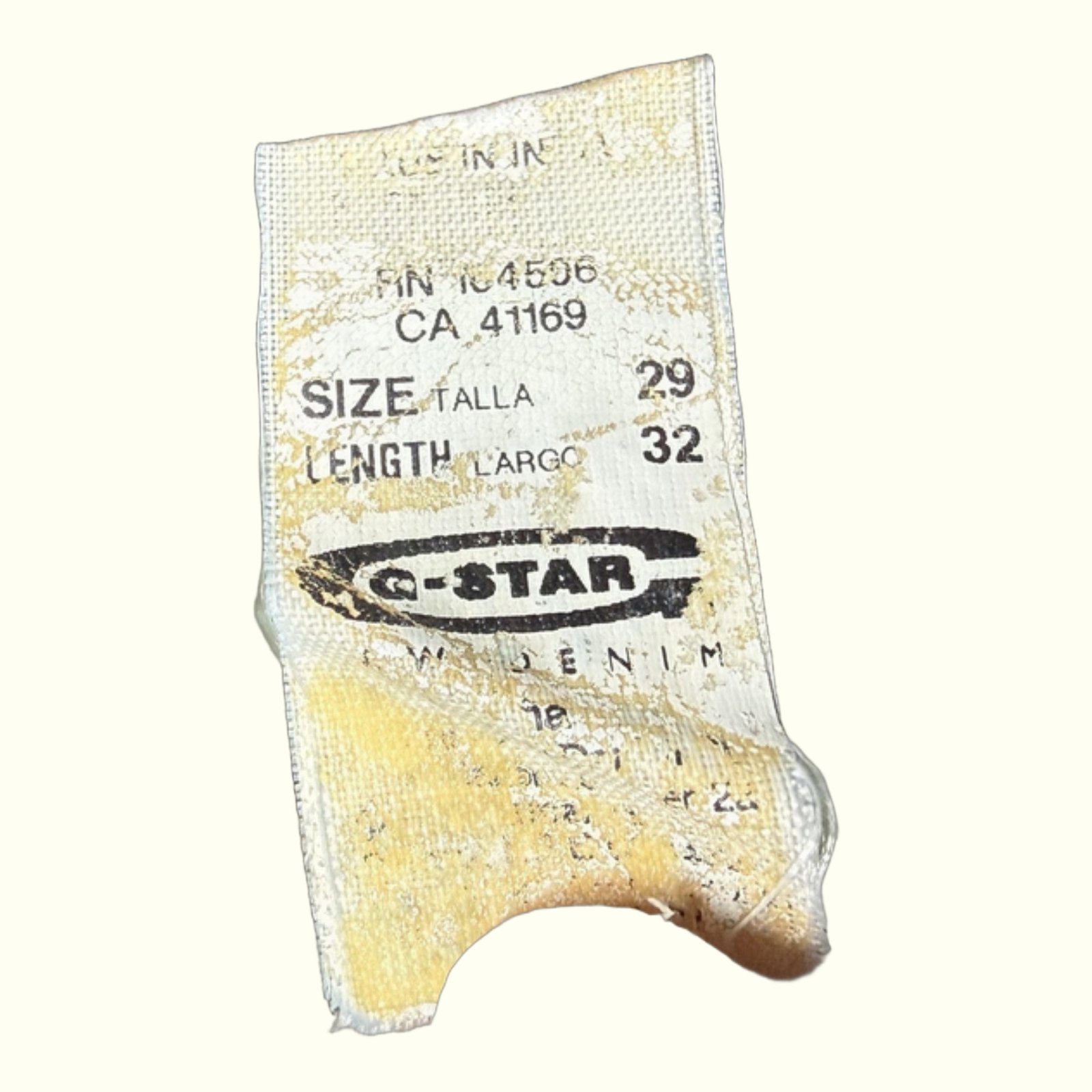G-Star Jean Regular Homme 2000s Workwear – W29