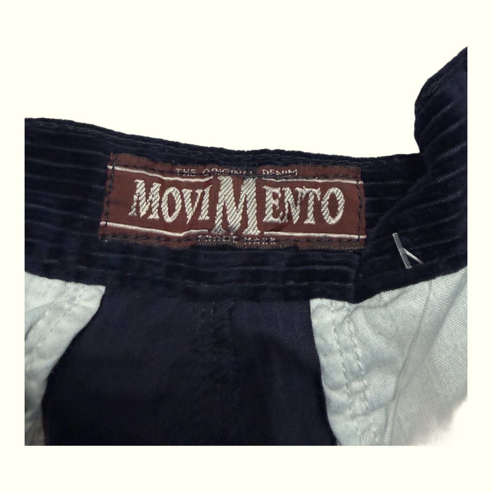 Movimento Pantalon Large Homme 1990s Vintage – W36