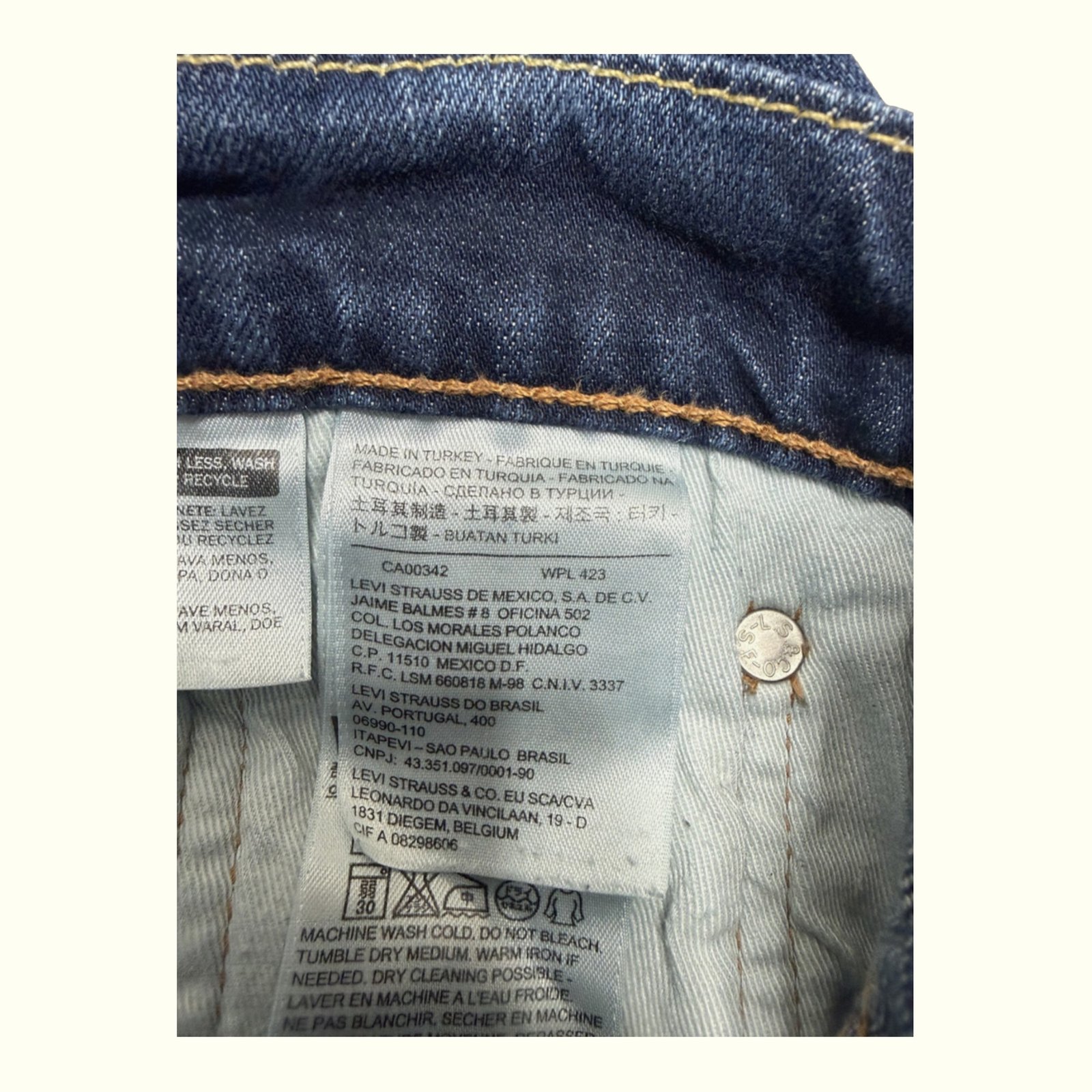 Levi'S Jean Regular Homme Normcore – W30