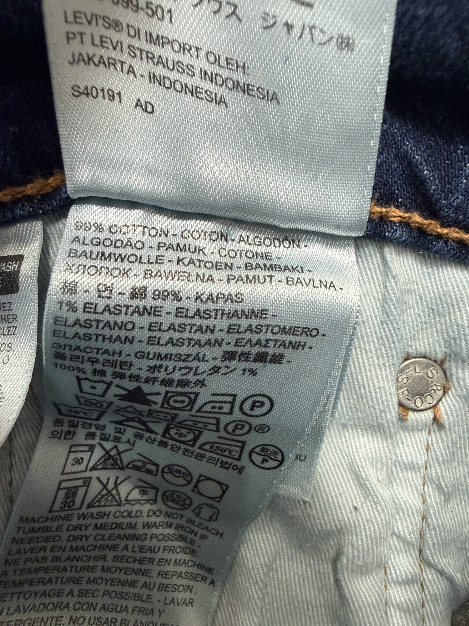 Levi'S Jean Regular Homme Normcore – W30
