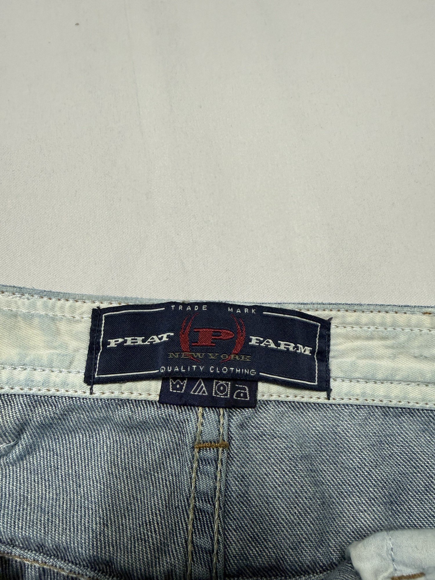Phat Farm Jean Baggy Homme 2000s Y2K – W29
