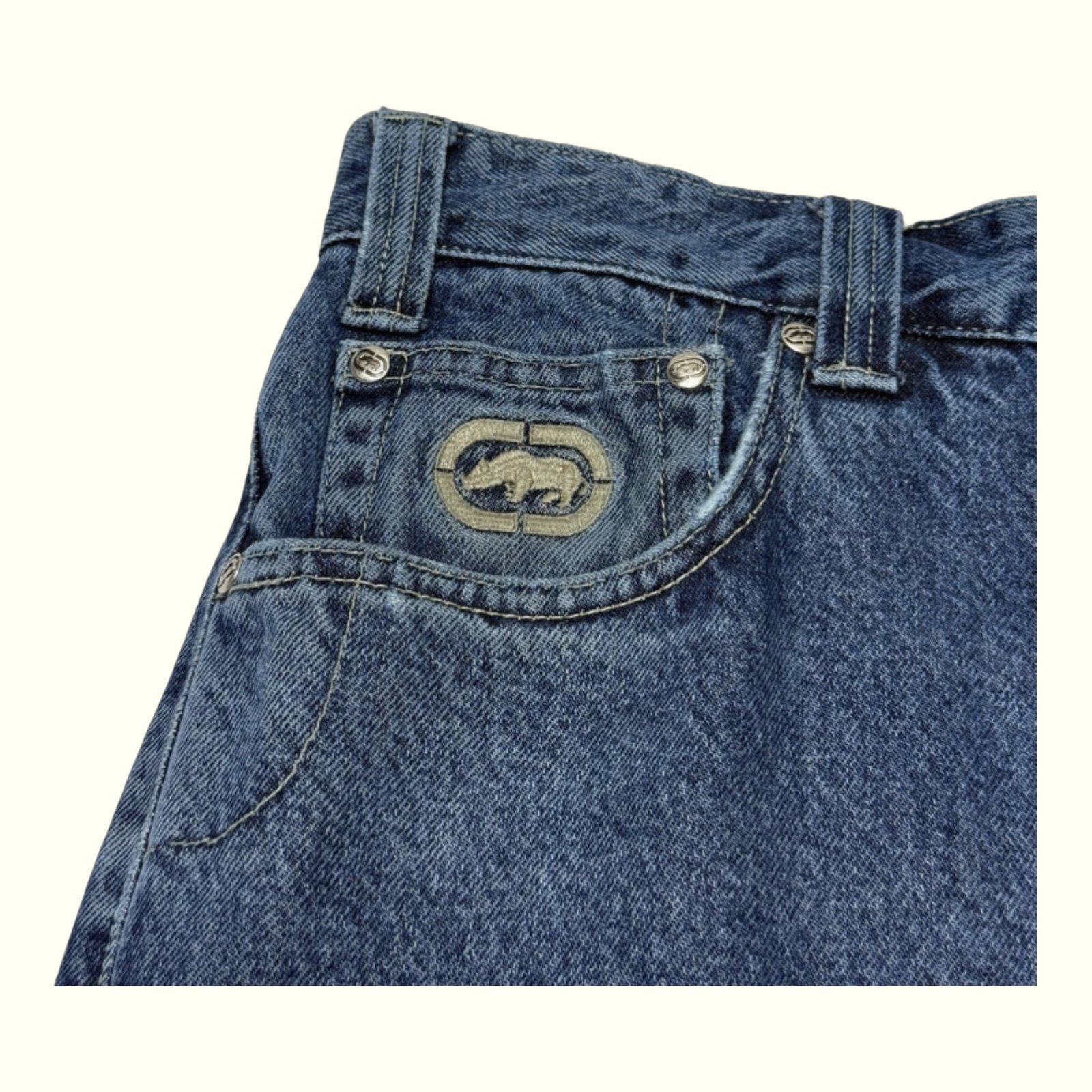 Ecko Unltd. Jeansy Baggy Mężczyźni 2000s Streetwear – W33