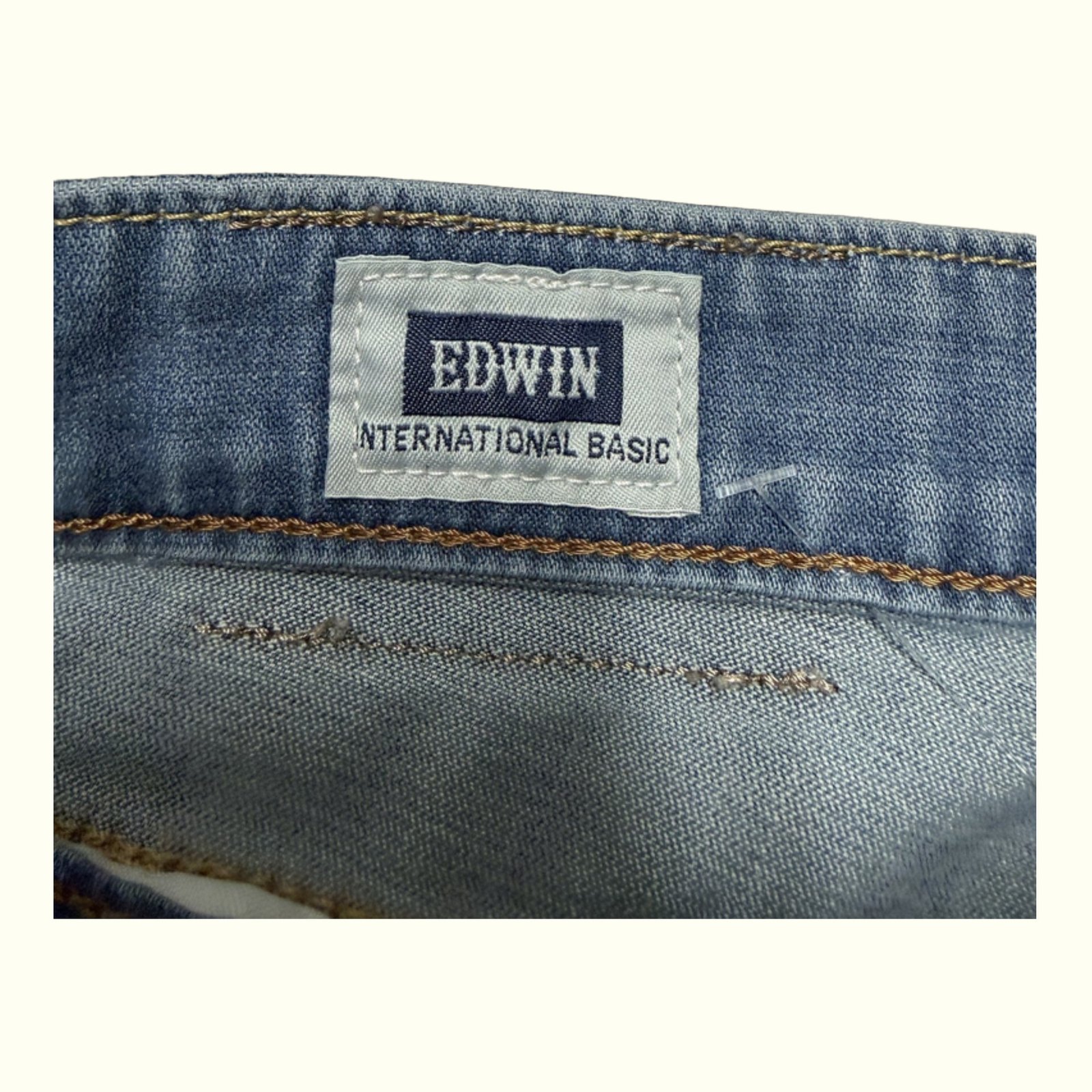 Edwin Jean Relaxed Homme 2000s Streetwear japonais – W30