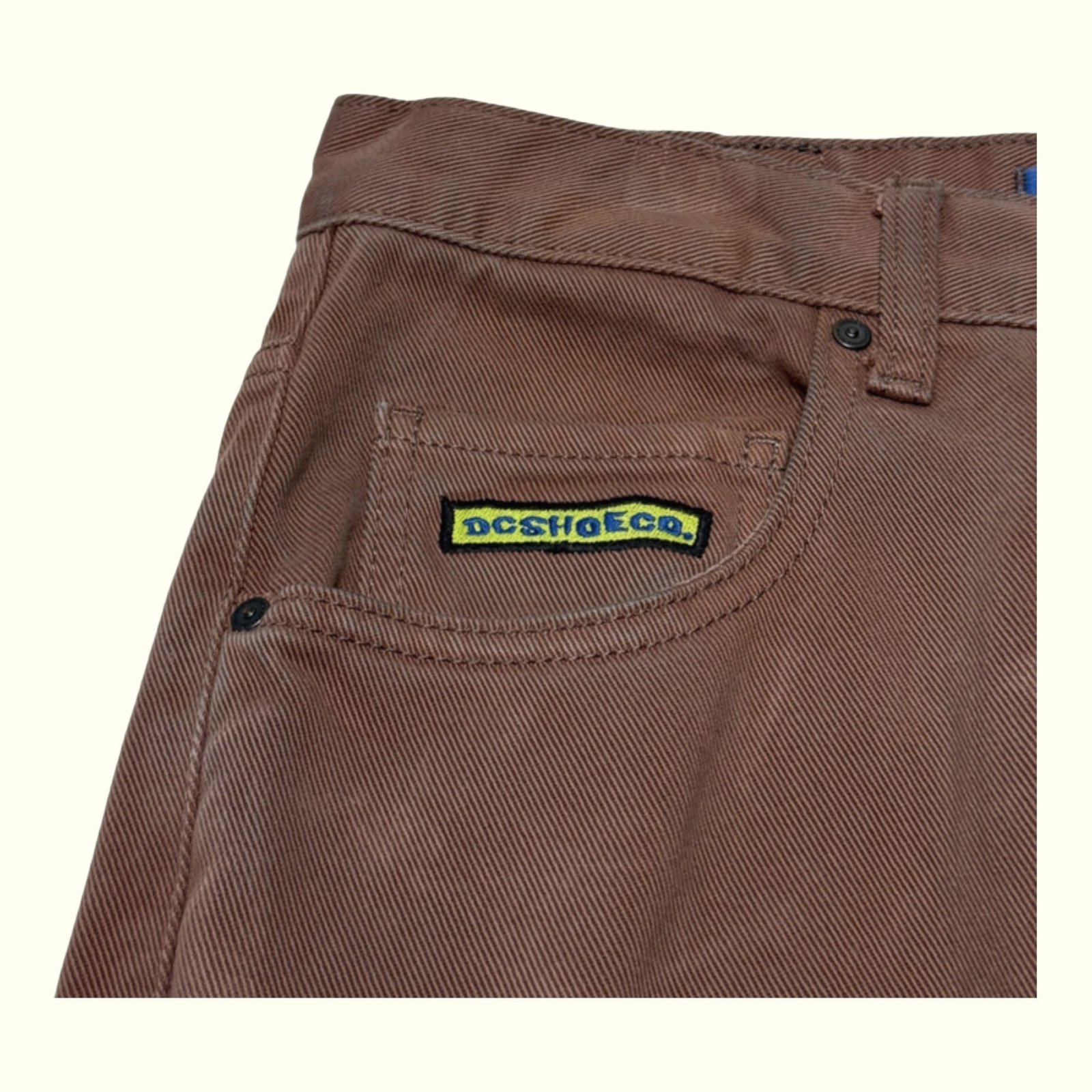 Dc Shoes Pantalon Baggy Homme 2000s Skater – W31