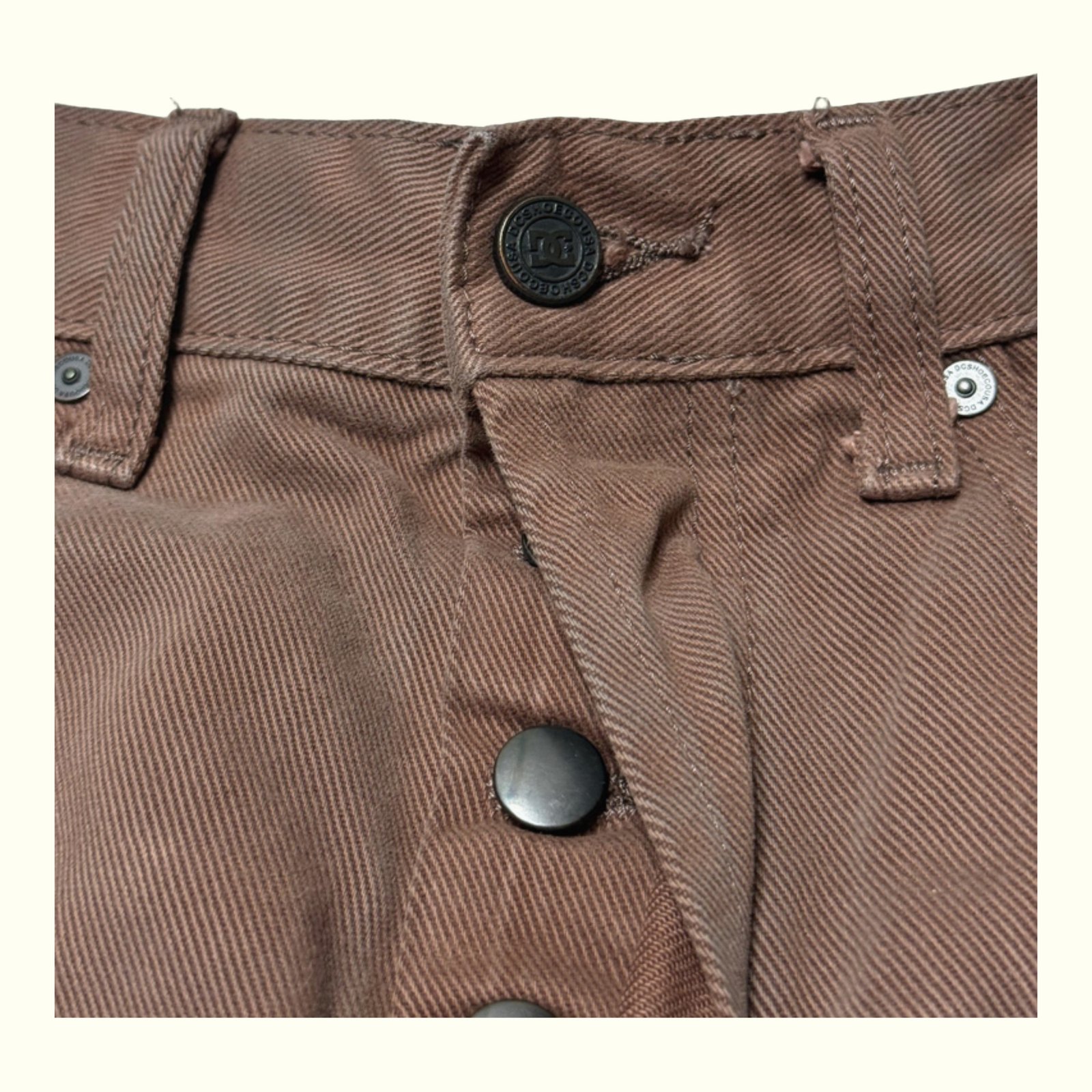 Dc Shoes Pantalon Baggy Homme 2000s Skater – W31