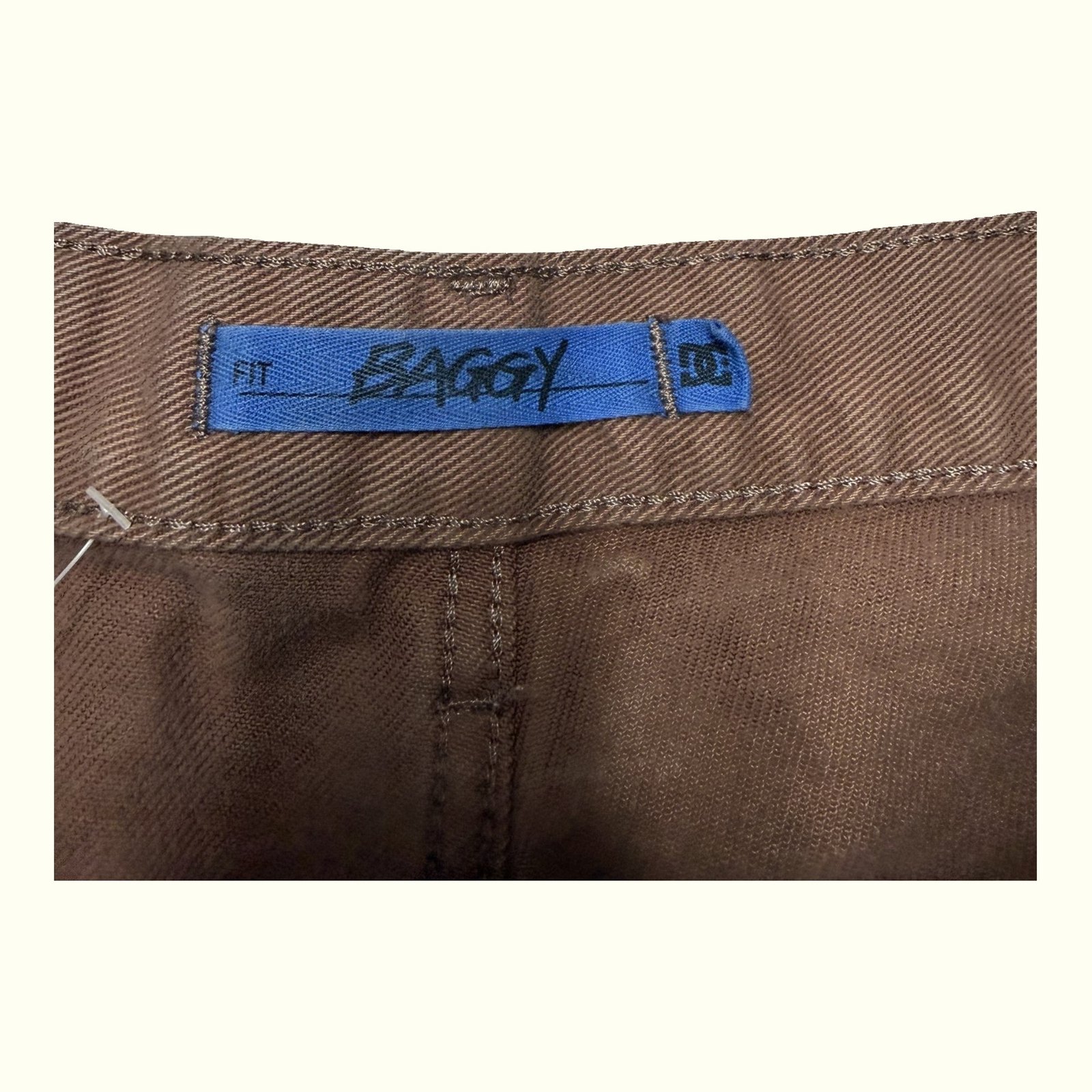 Dc Shoes Pantalon Baggy Homme 2000s Skater – W31