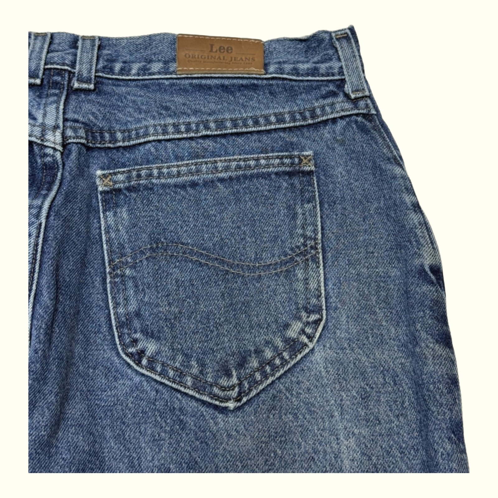 Lee Jean Relaxed Femme 1990s Vintage – W30