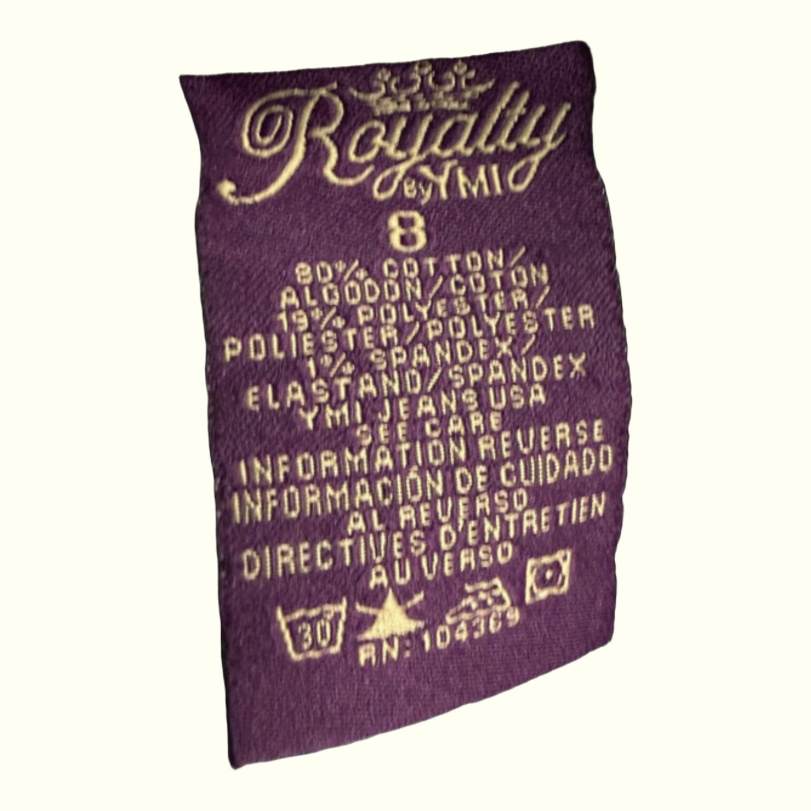 Royalty By Ymi Jean Bootcut Femme 2000s Y2K – W34