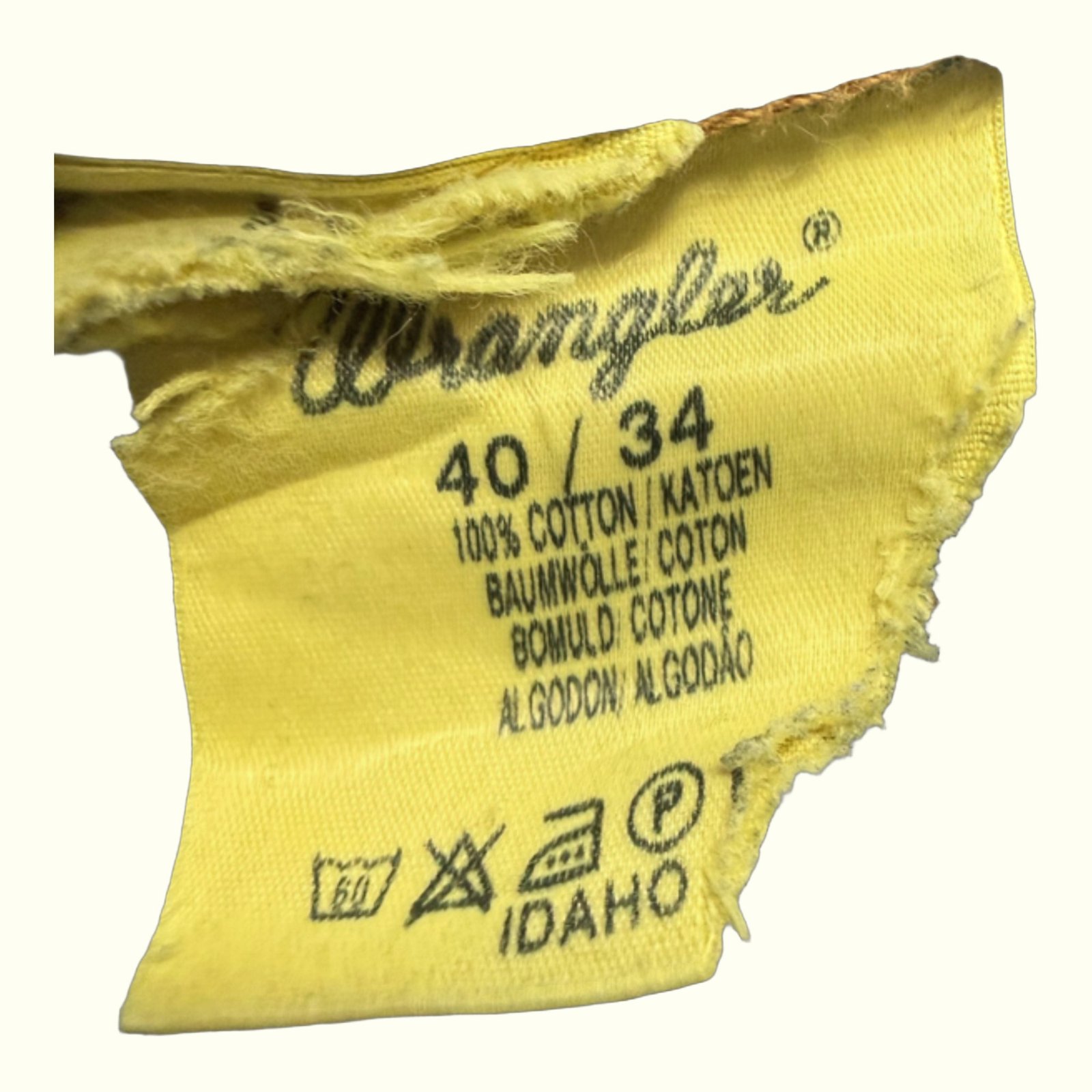 Wrangler Jean Regular Homme 1990s Vintage – W40