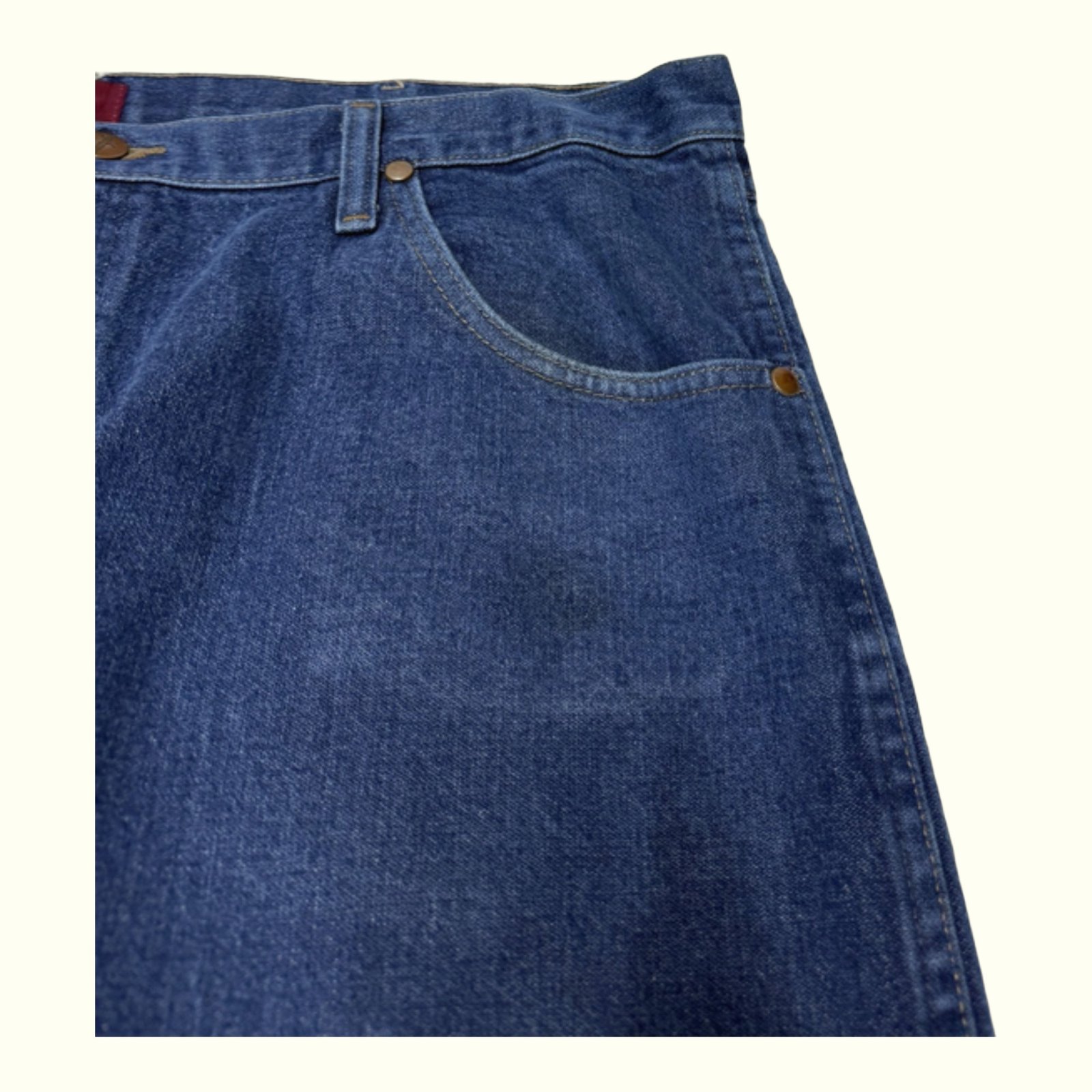 Wrangler Jean Relaxed Homme 1990s Western – W40