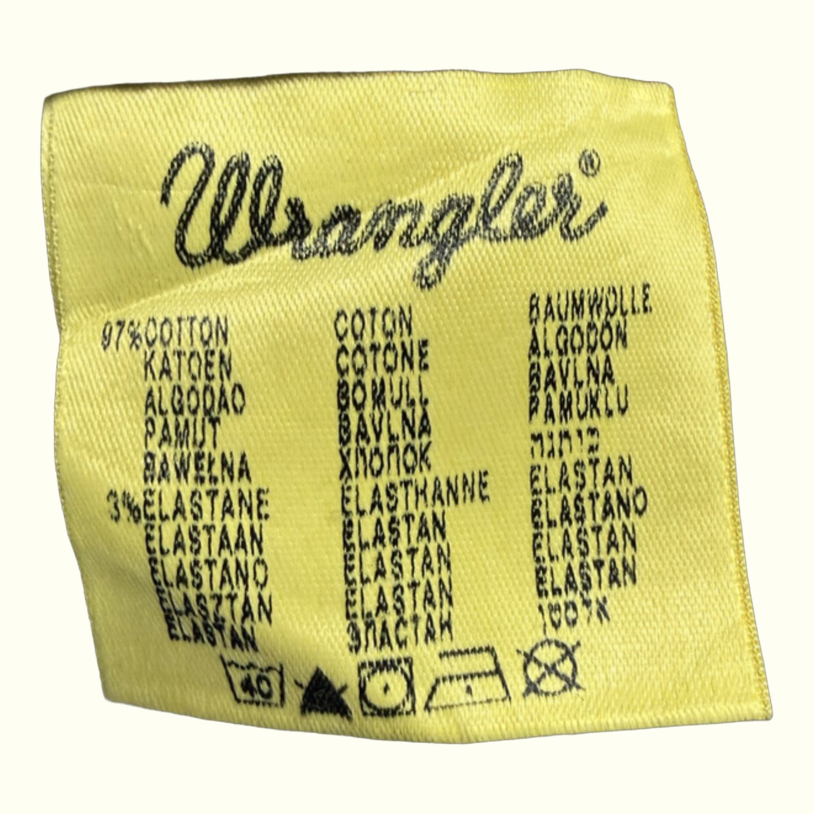 Wrangler Texas Stretch Jean Regular Homme Workwear – W38