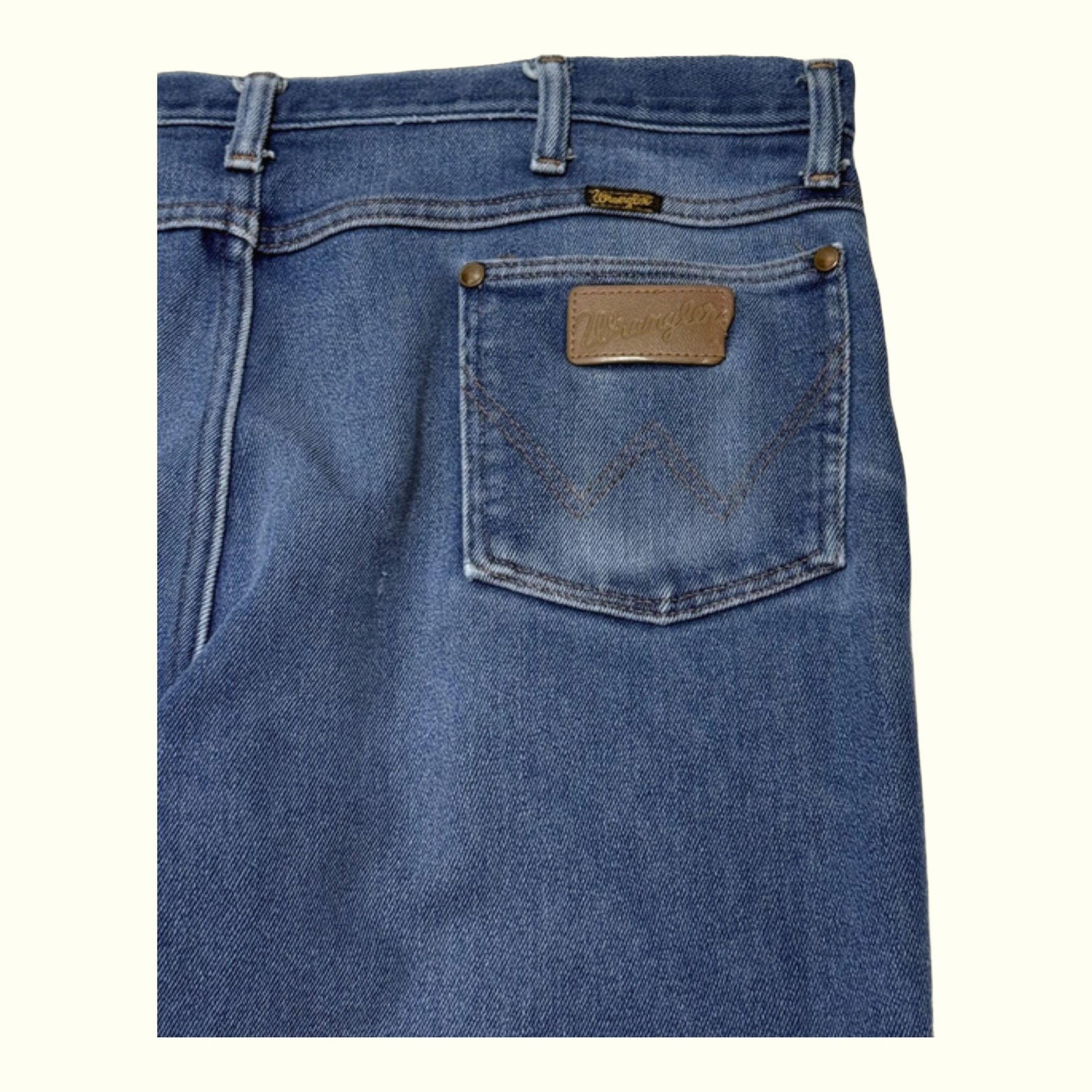 Wrangler Vaqueros Regular Hombre 1990s Western – W37