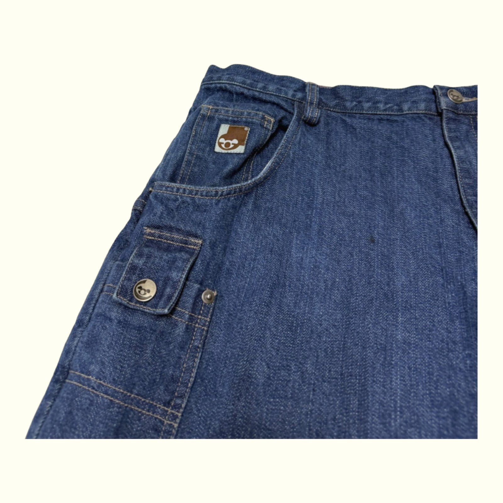 Stuka Jean Baggy Homme 2000s Y2K – W40