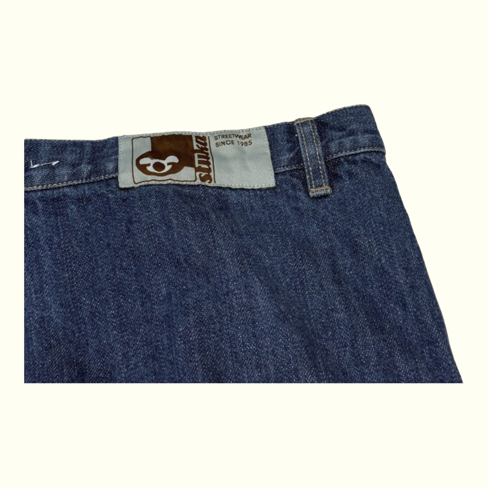 Stuka Jean Baggy Homme 2000s Y2K – W40