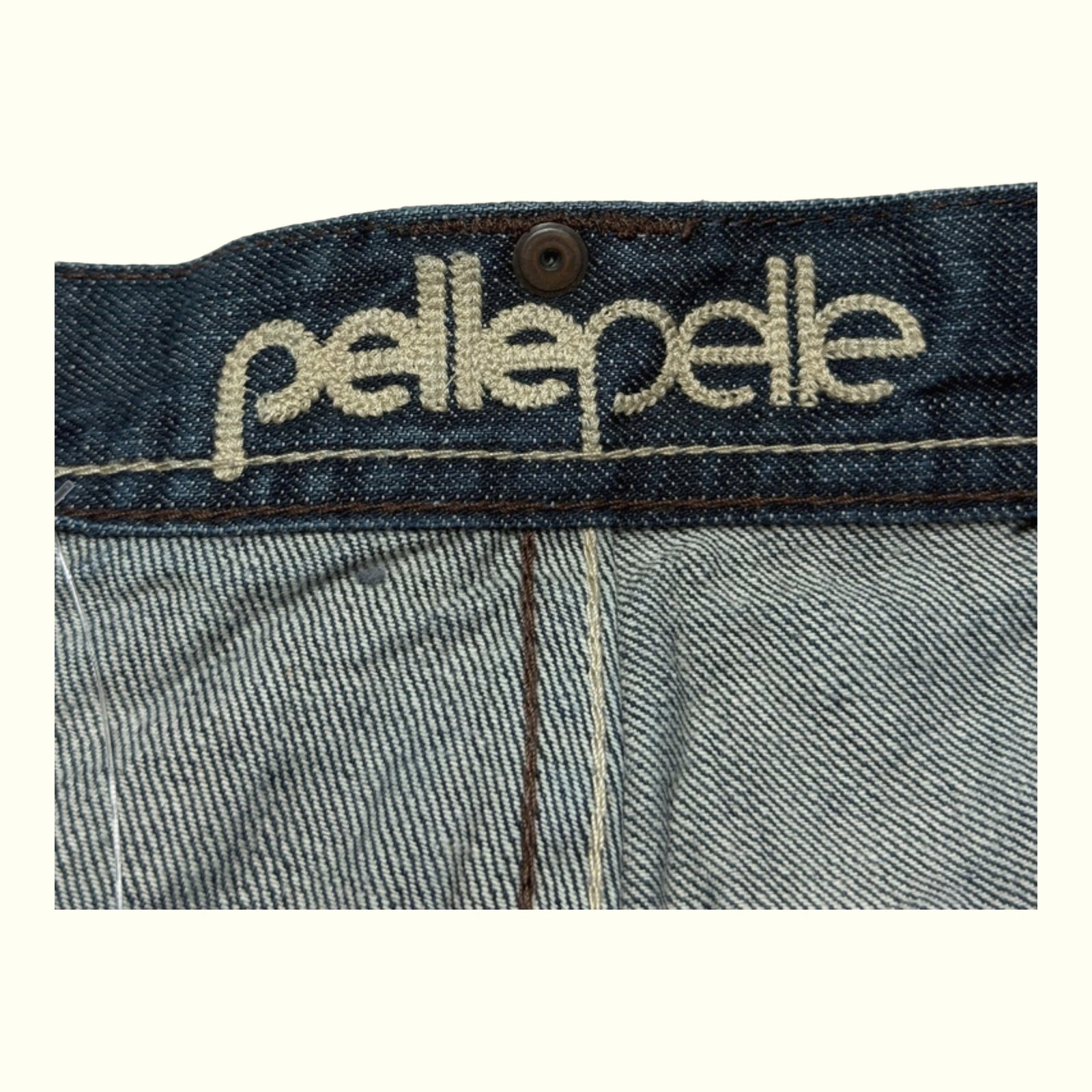 Pelle Pelle Jean Large Homme 2000s Streetwear – W36