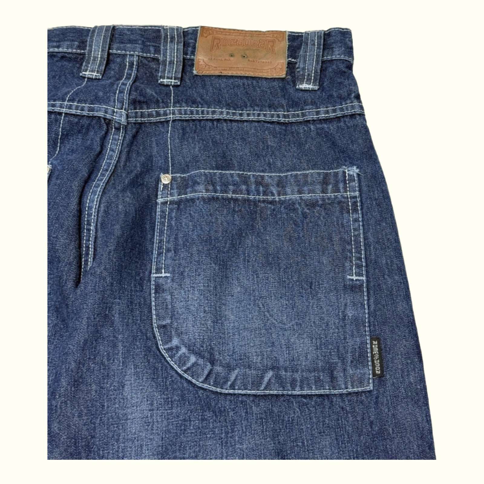 Rocawear Jean Large Homme 2000s Y2K – W32