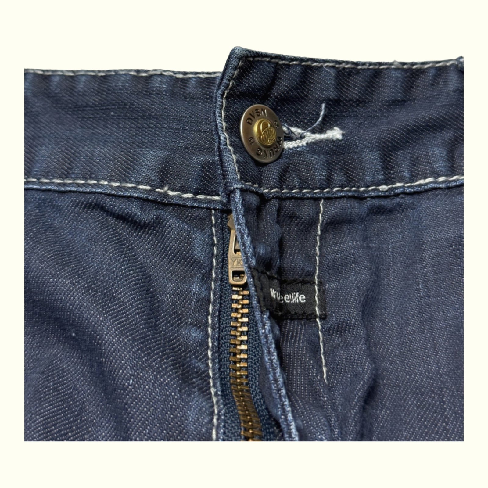 Wrung Jean Baggy Homme 2000s Streetwear – W34