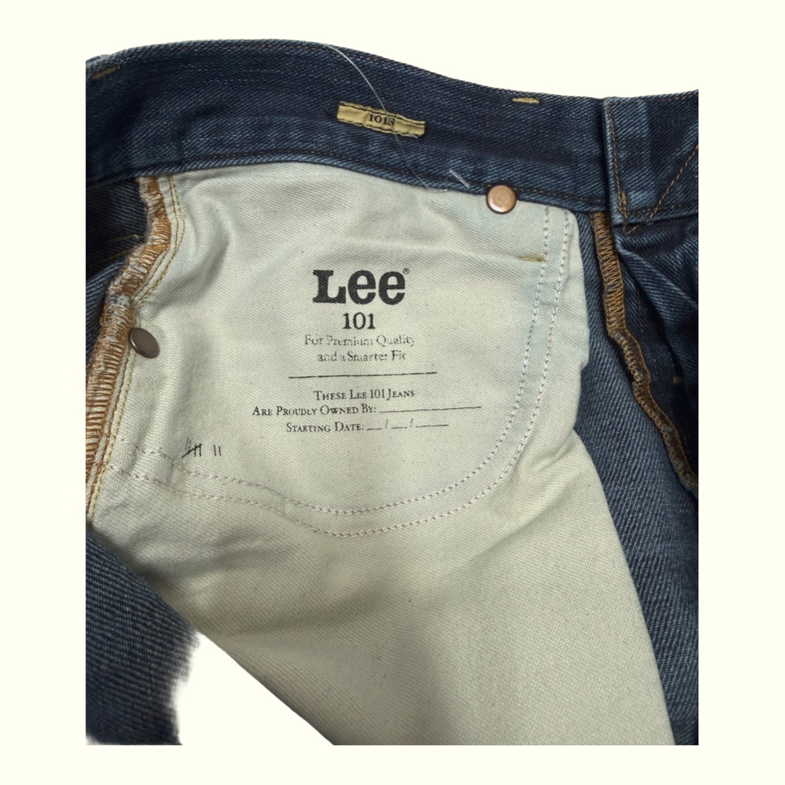 Lee 101 Jean Regular Homme Streetwear japonais – W31