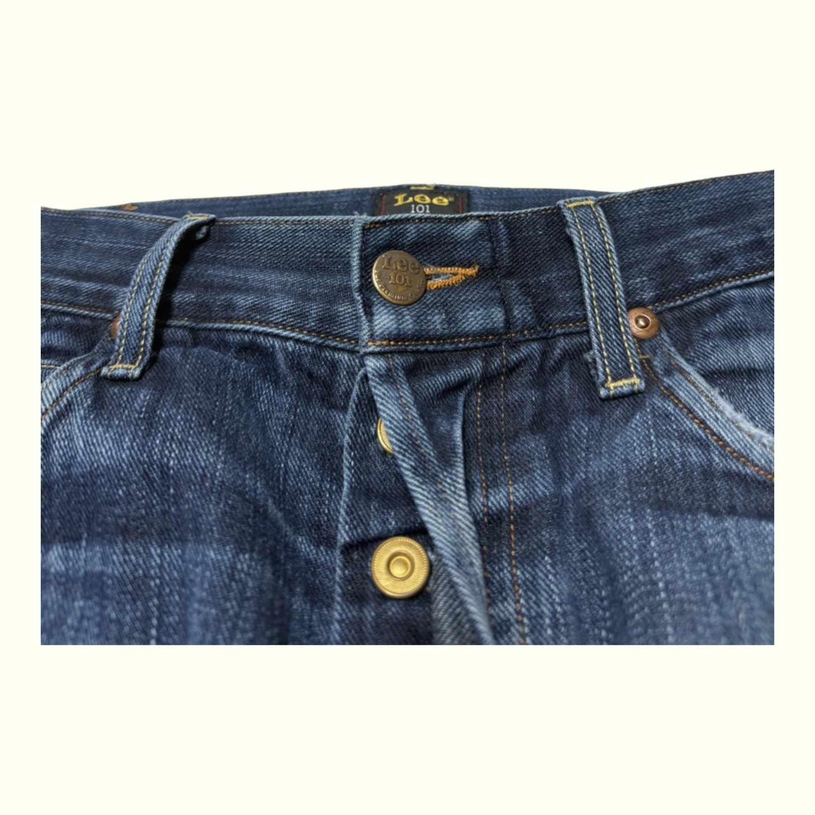 Lee 101 Jean Regular Homme Streetwear japonais – W31