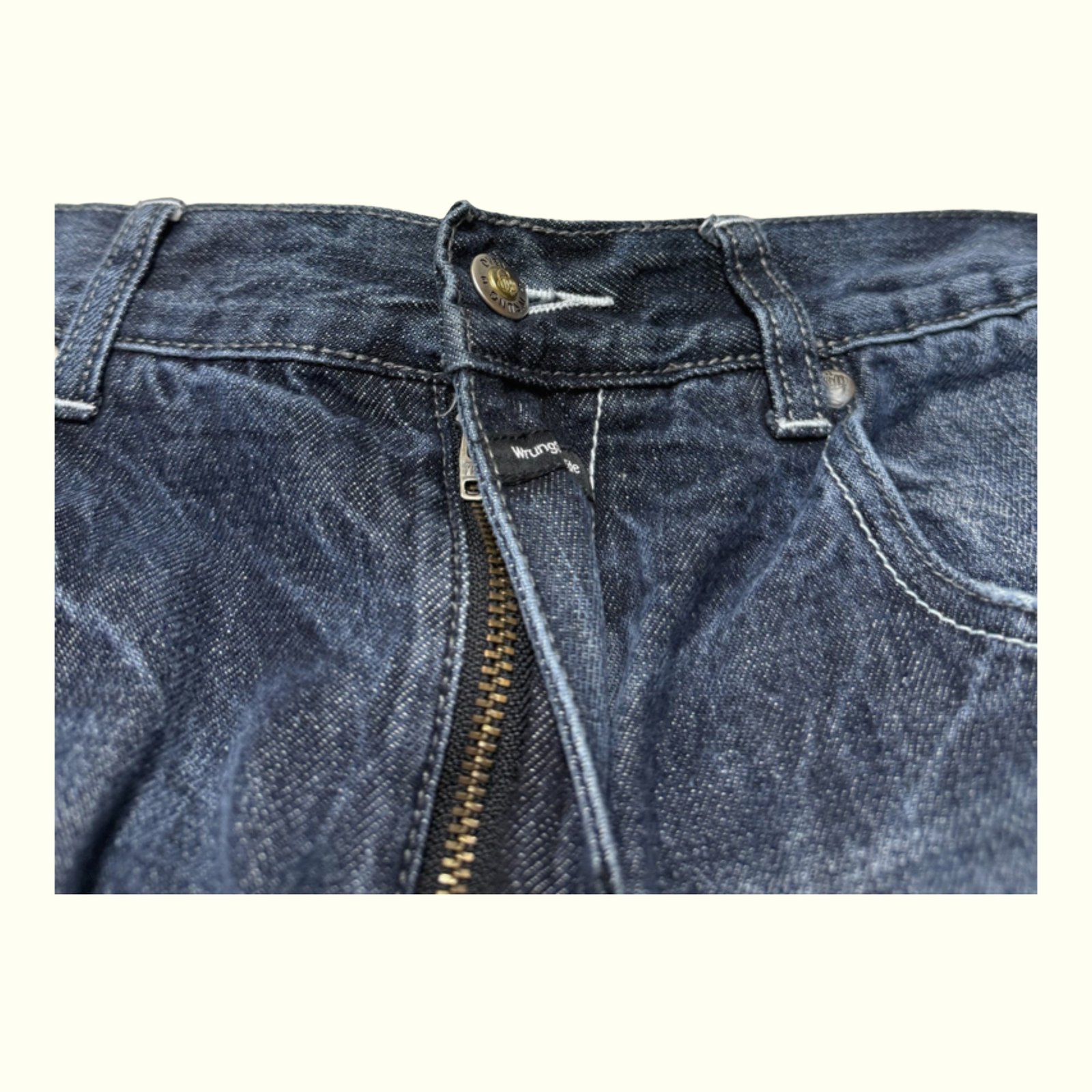 Wrung Division Jean Baggy Homme 2000s Streetwear – W32