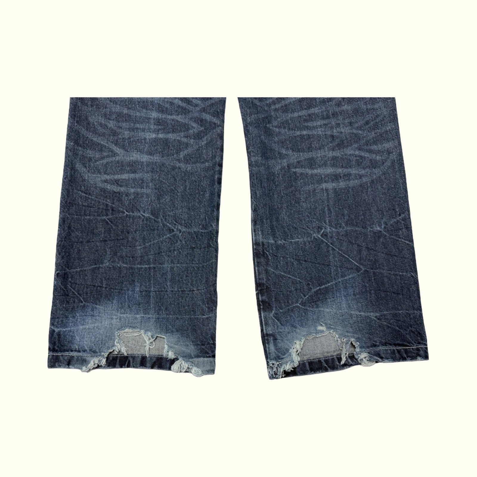Wrung Division Jean Baggy Homme 2000s Streetwear – W32