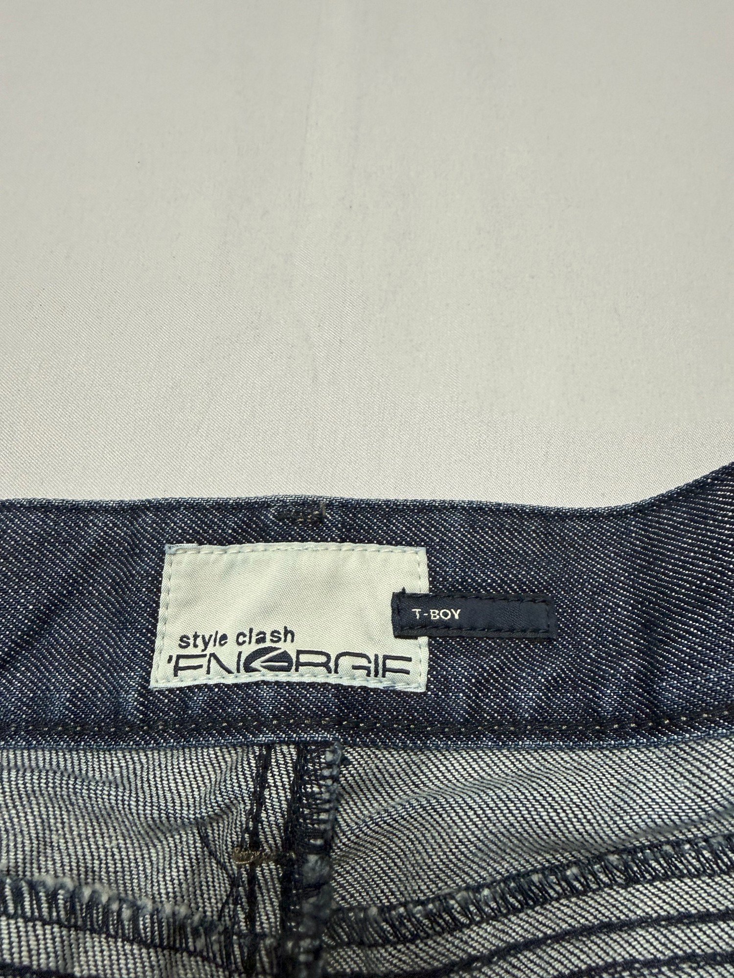 Energie Jeansy Regular Mężczyźni 2000s Y2K – W36
