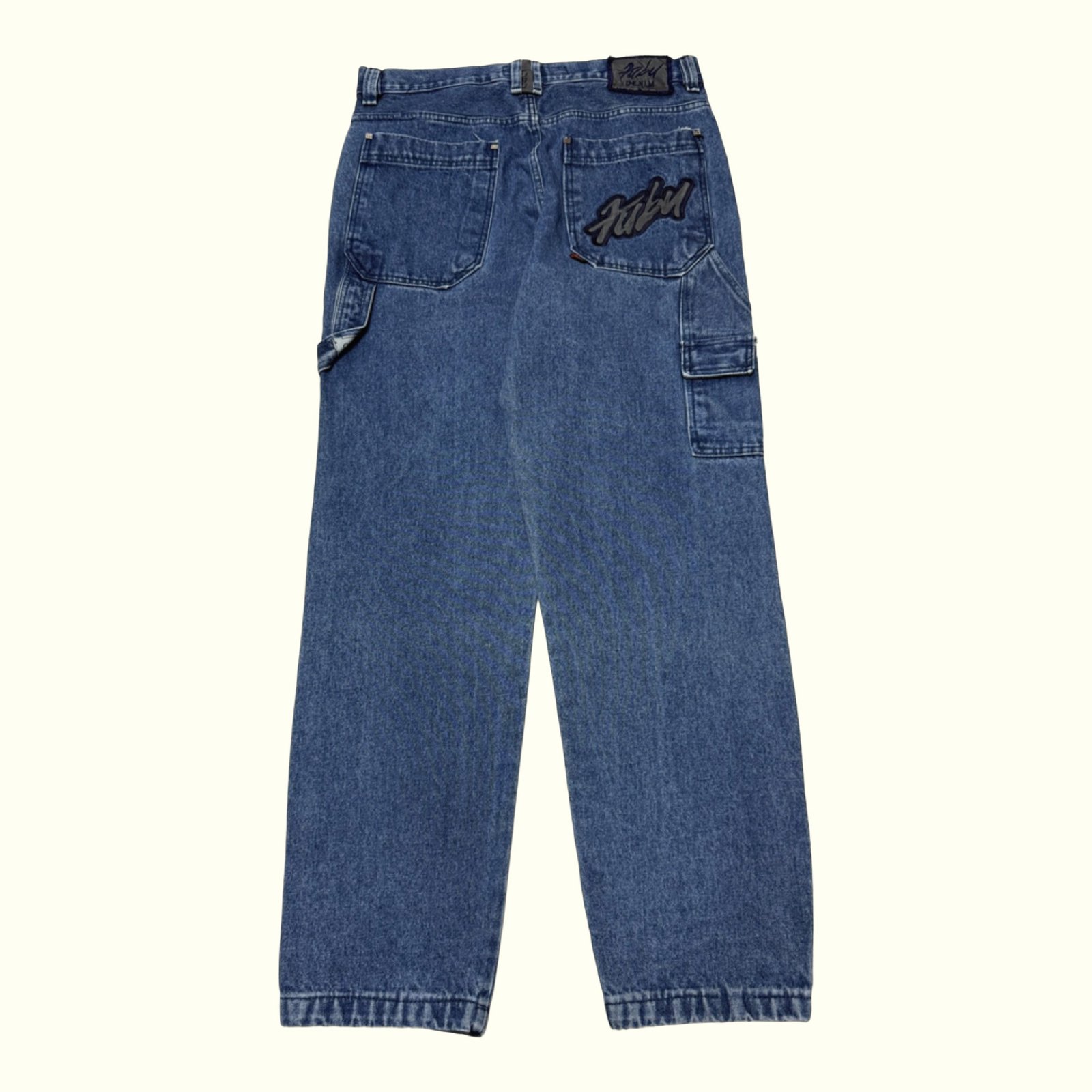 Fubu Vaqueros Suelto Hombre 1990s Streetwear – W34