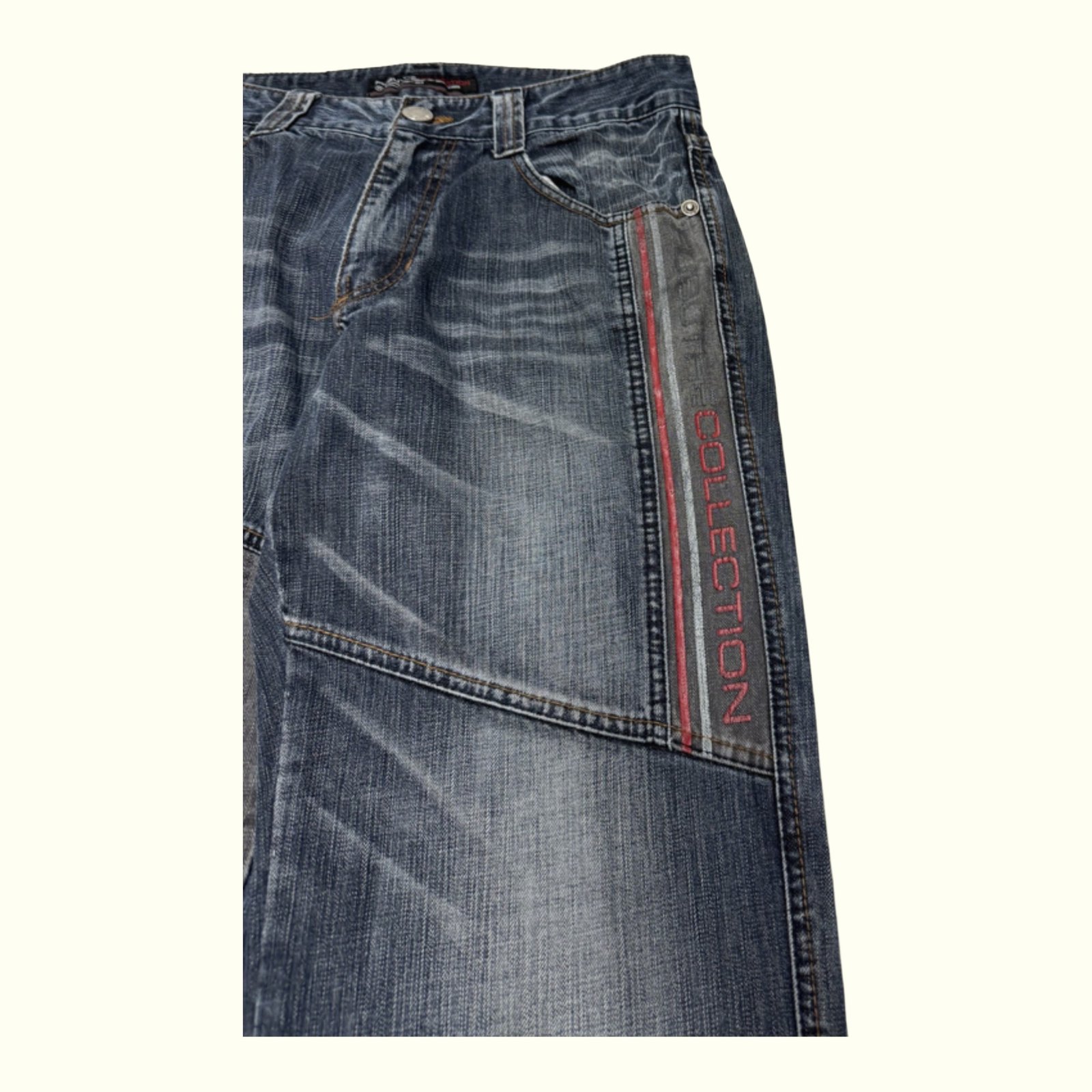 Fubu Jean Large Homme 2000s Y2K – W31