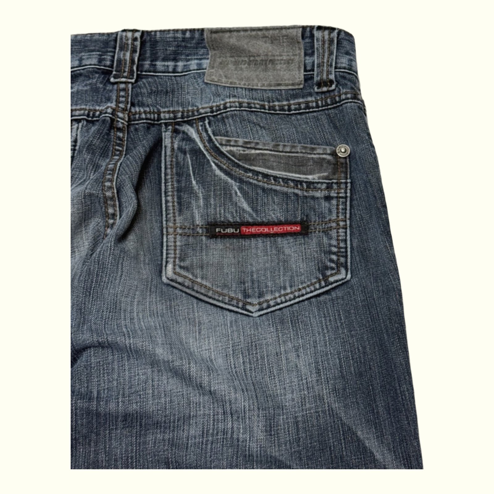 Fubu Jean Large Homme 2000s Y2K – W31