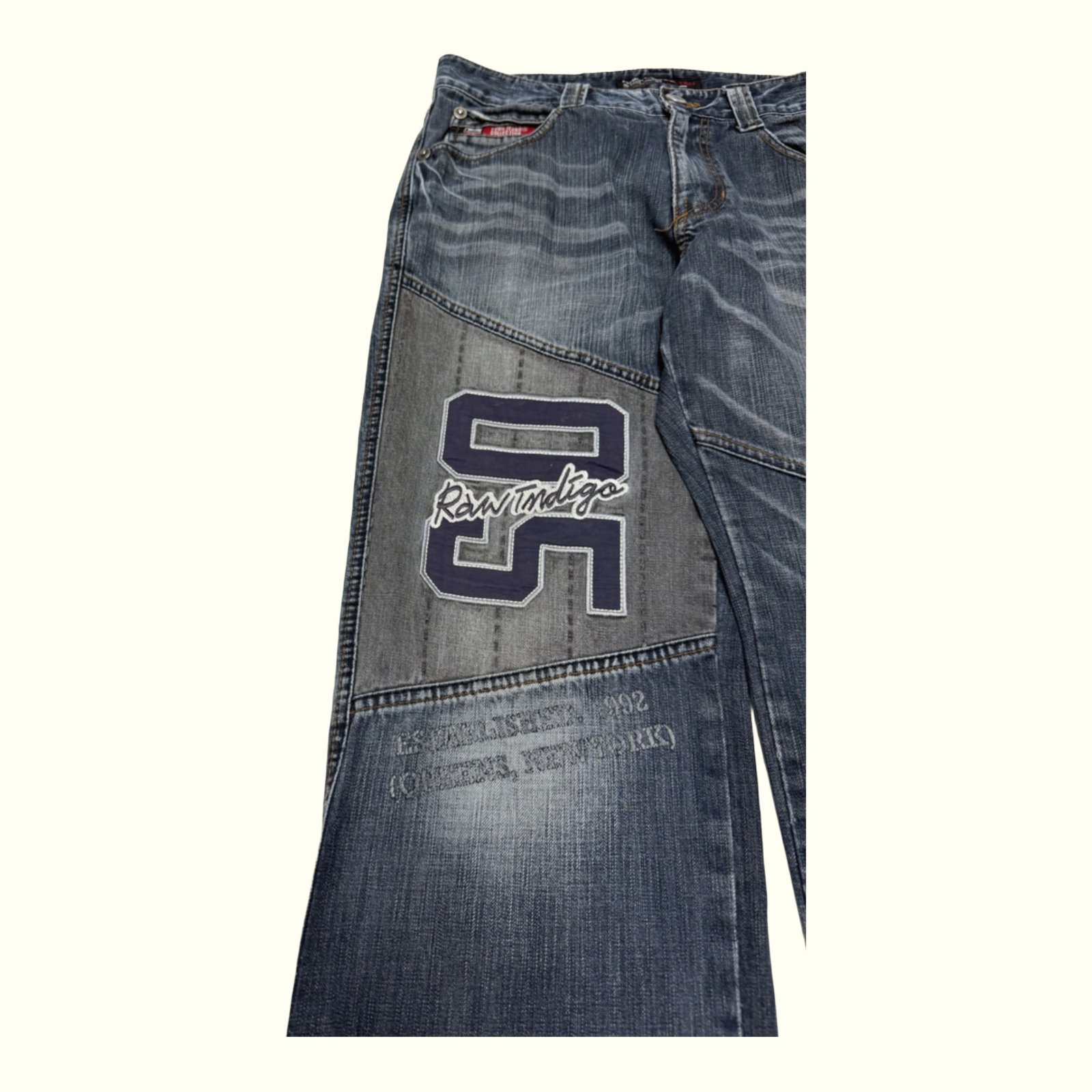 Fubu Jean Large Homme 2000s Y2K – W31