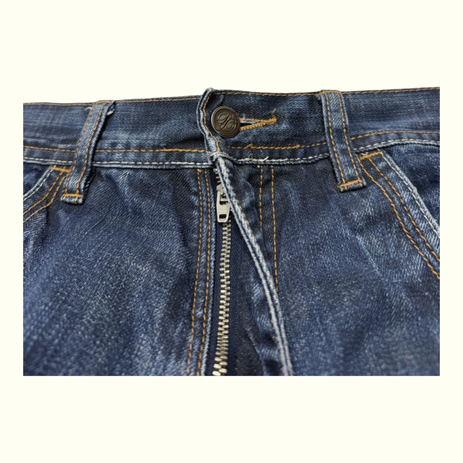 Pelle Pelle Jean Baggy Homme 2000s Streetwear – W32