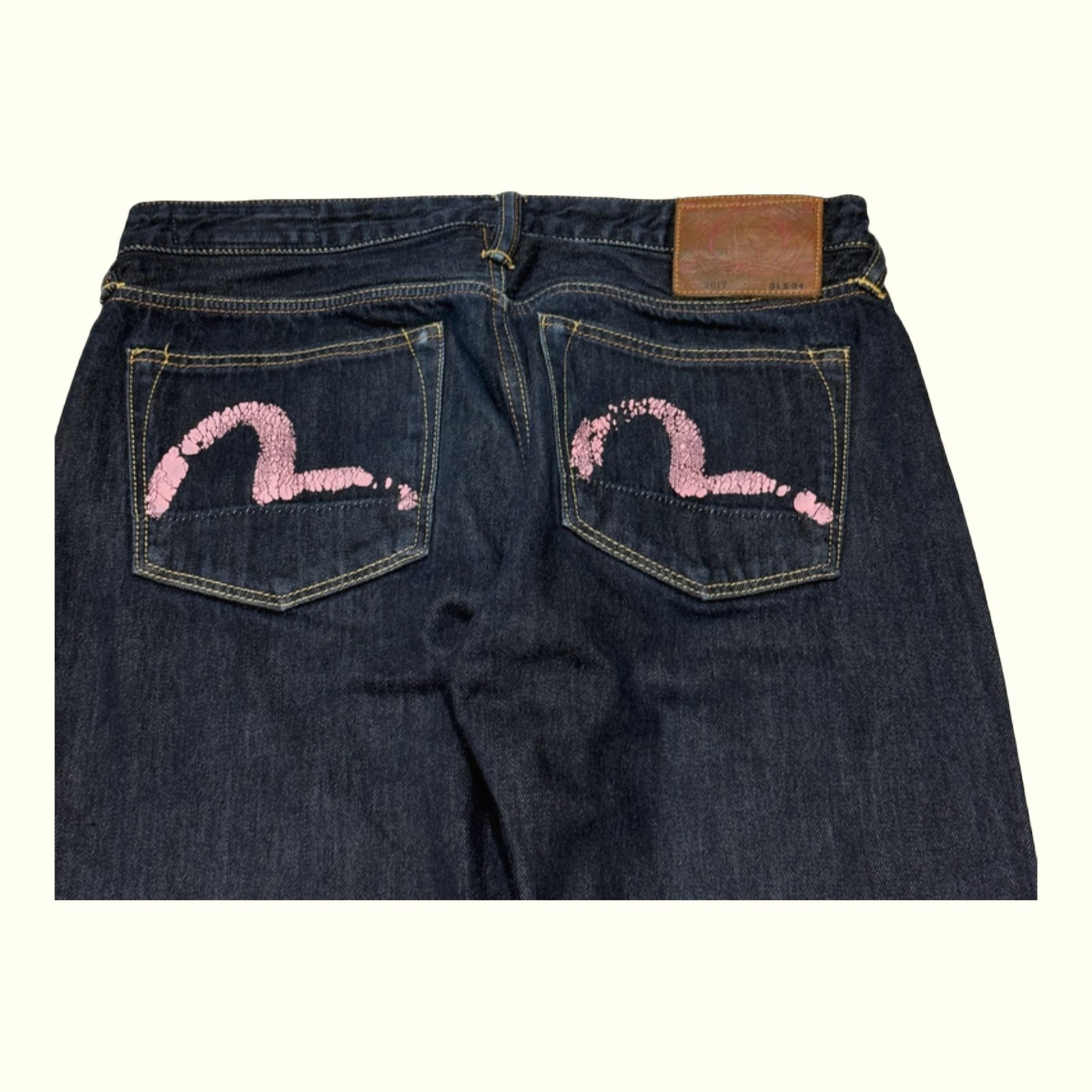 Evisu Jeans Regular Herren 2000s Japanische Streetwear – W31