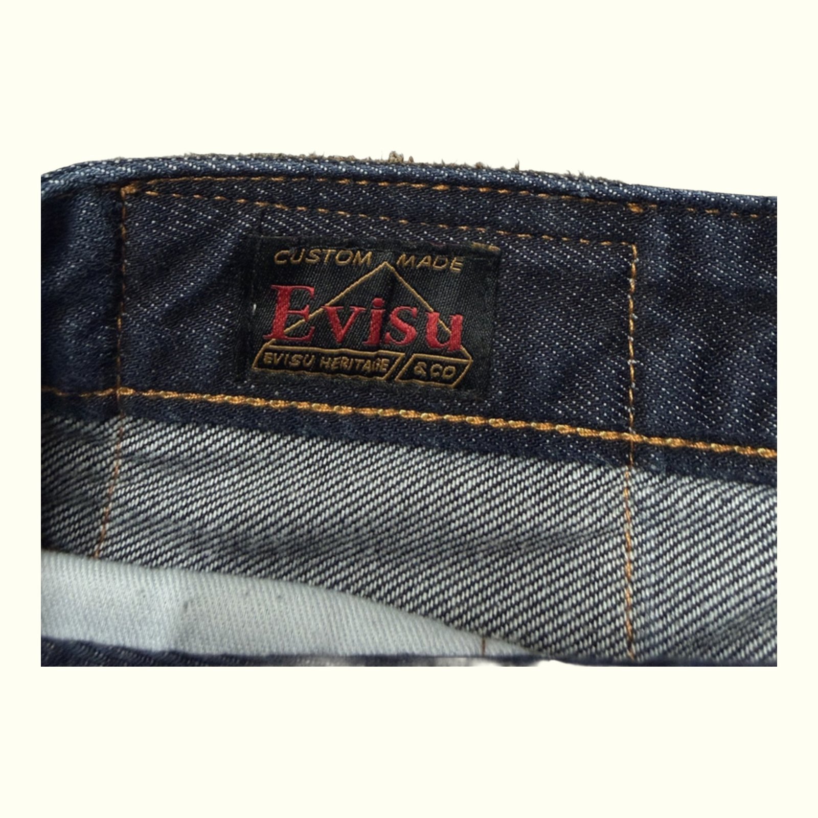 Evisu Jeans Regular Herren 2000s Japanische Streetwear – W31