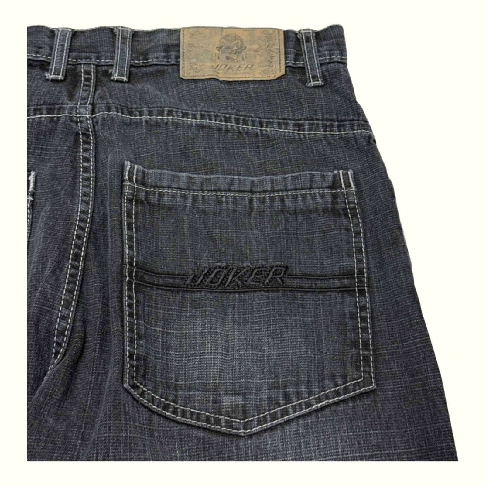 Joker Jean Baggy Homme 2000s Y2K – W34