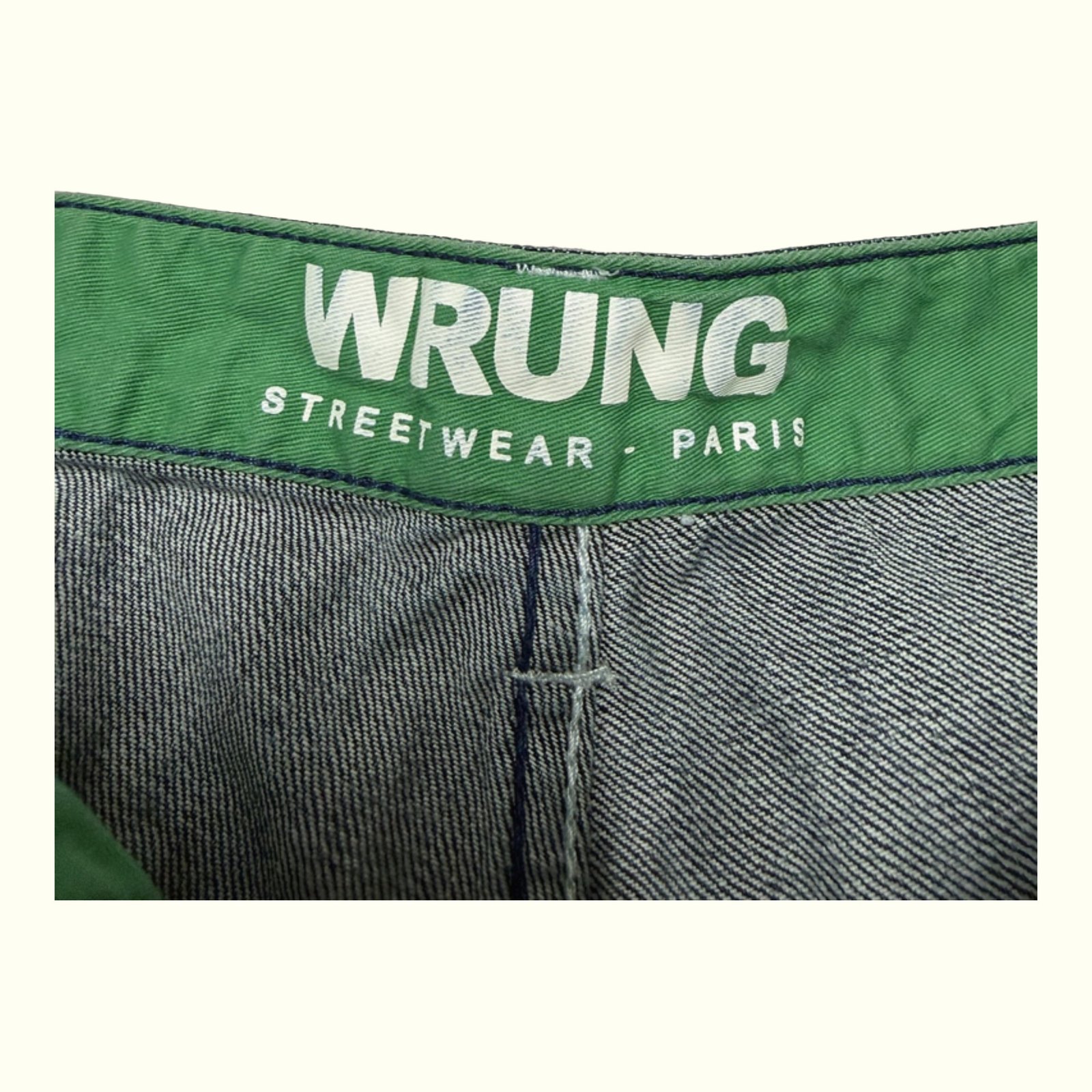Wrung Short Regular Homme Streetwear – W32