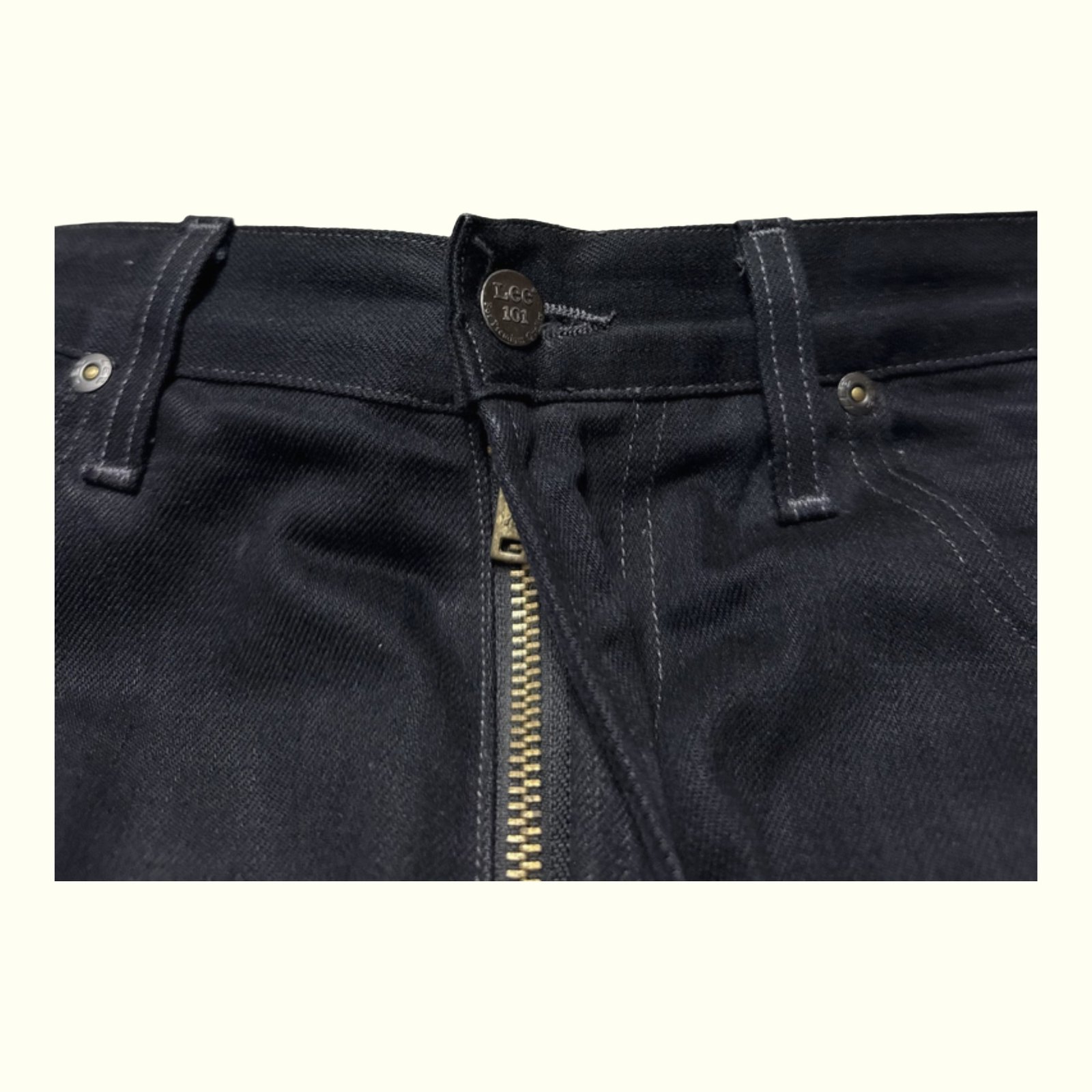 Lee 101 Rider Selvedge Jean Slim Homme Workwear – W32