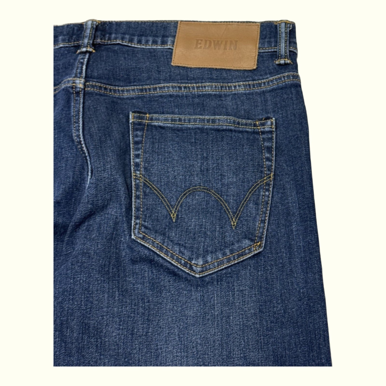 Edwin ED-80 selvedge Vaqueros Slim Hombre Streetwear japonés – W30