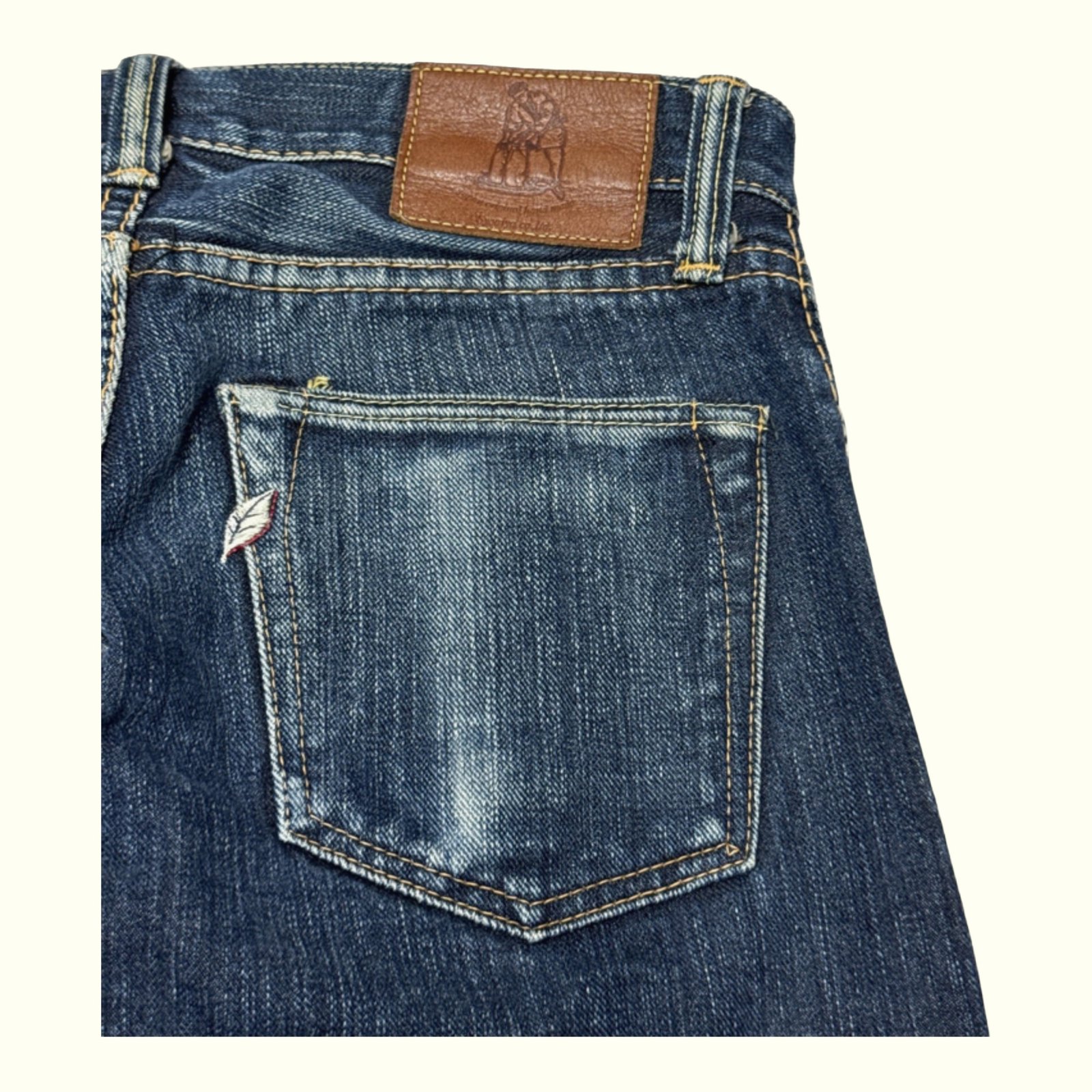 Pure Blue Japan Jean Regular Homme Streetwear japonais – W29