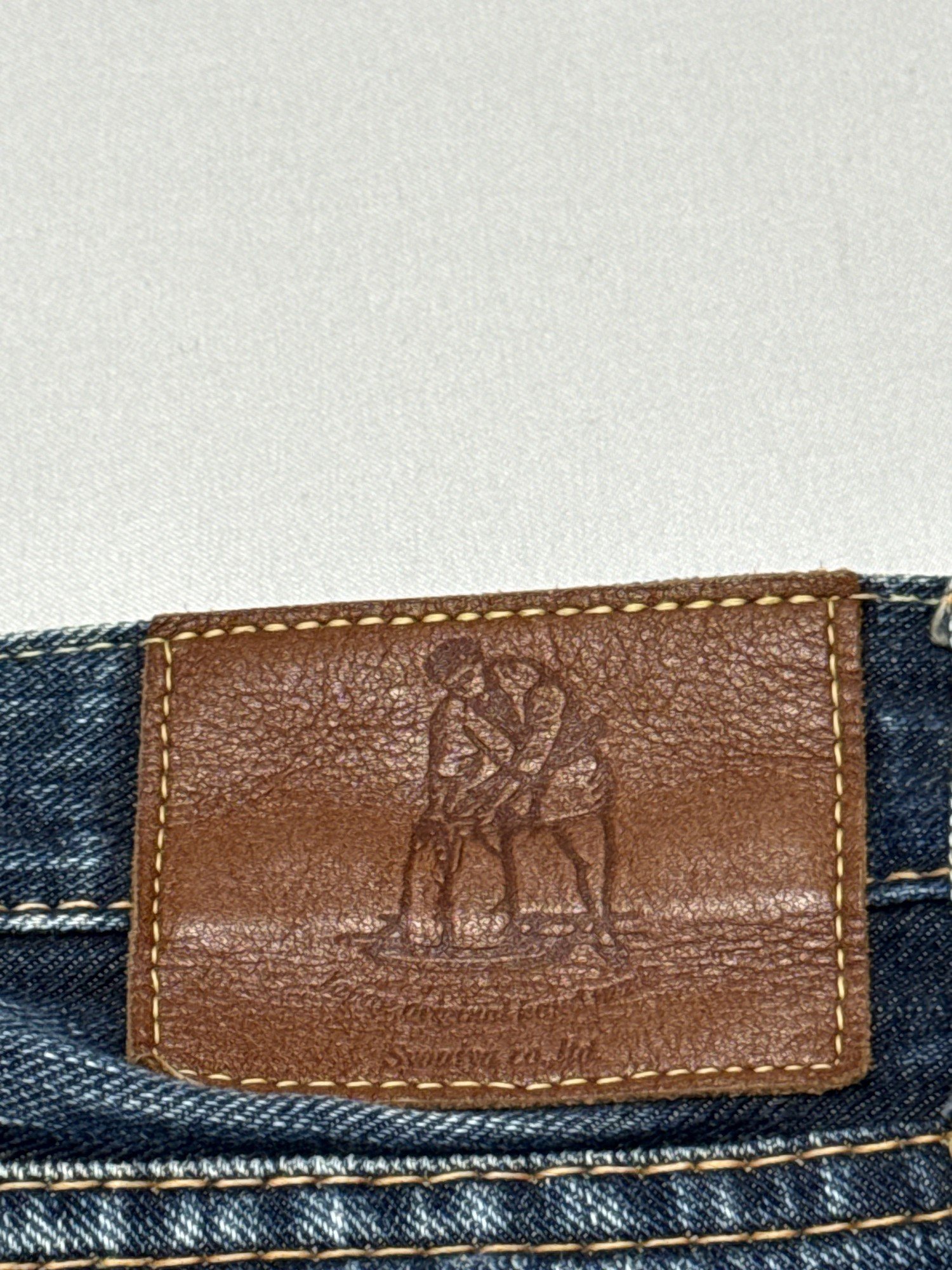 Pure Blue Japan jeans Regular Men Japanese streetwear – W29