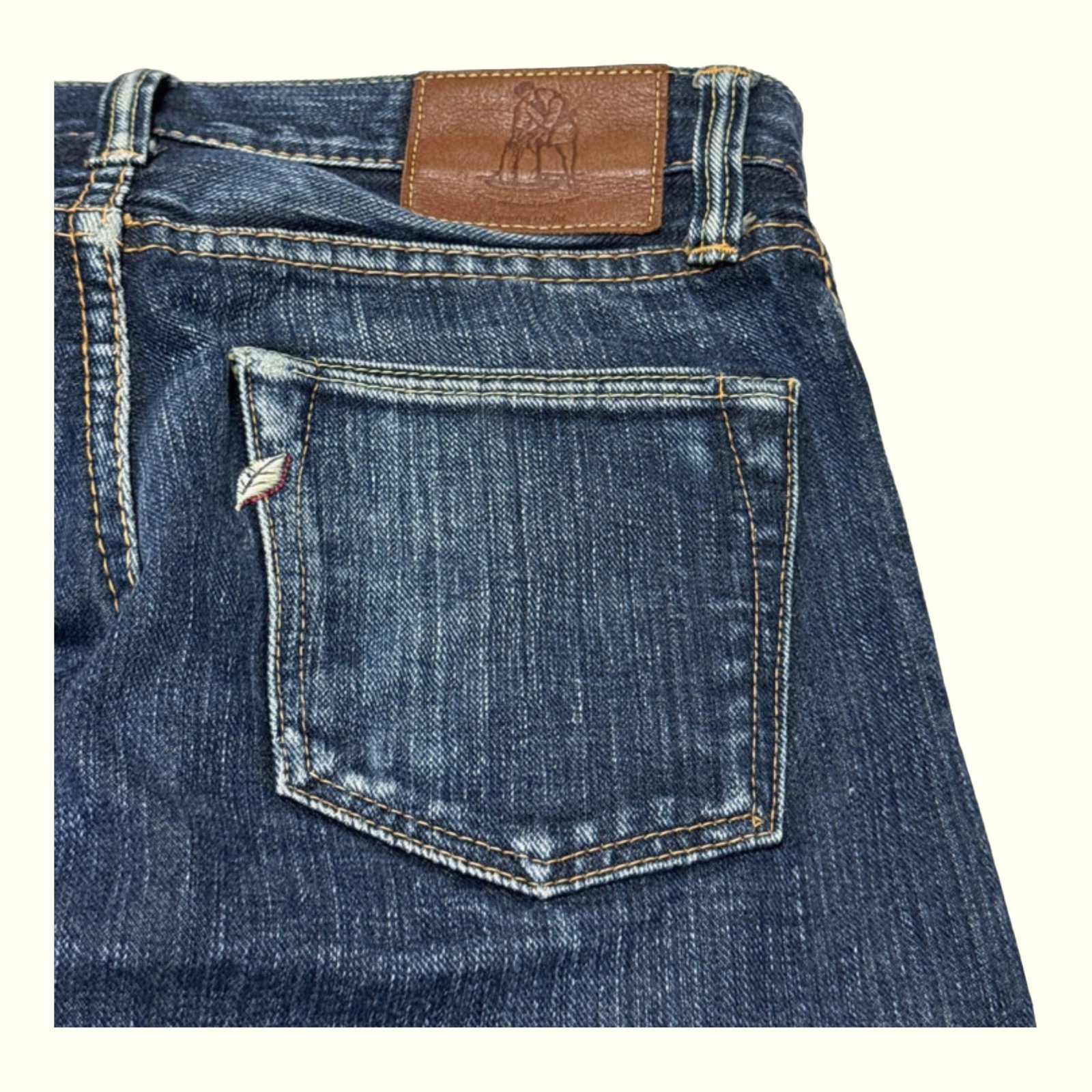 Pure Blue Japan jeans Regular Men Japanese streetwear – W29