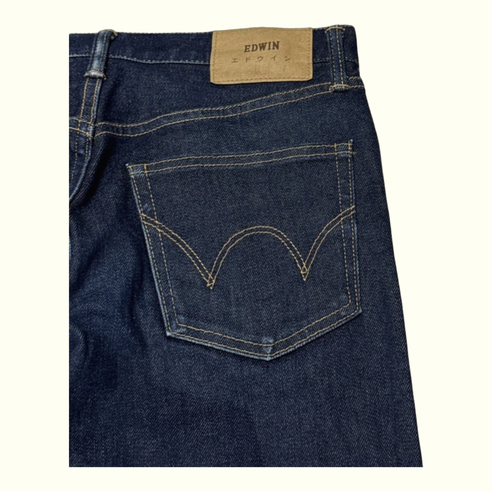 Edwin loose tapered Jean Relaxed Homme Streetwear japonais – W28