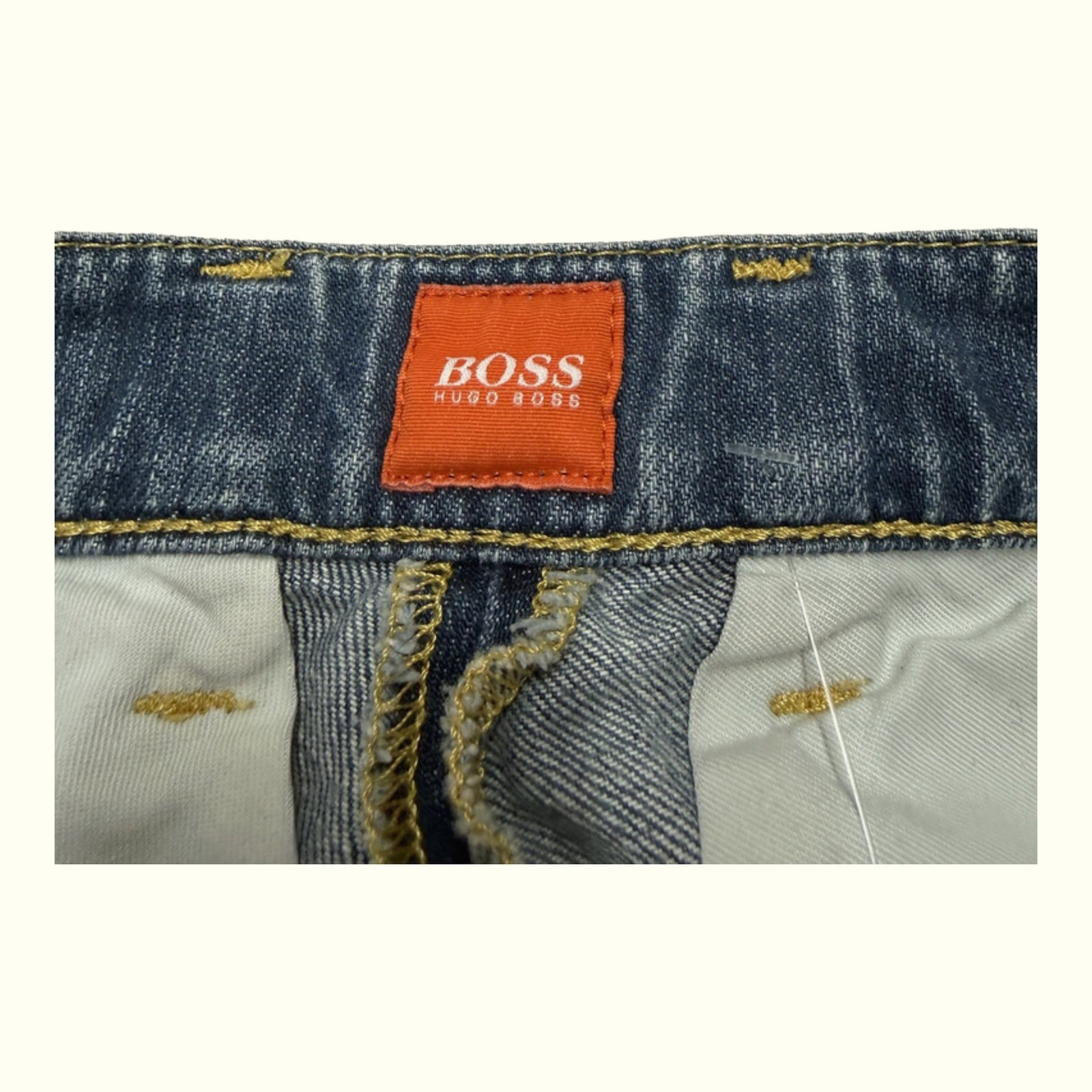Hugo Boss Jean Relaxed Homme 2000s Y2K – W34