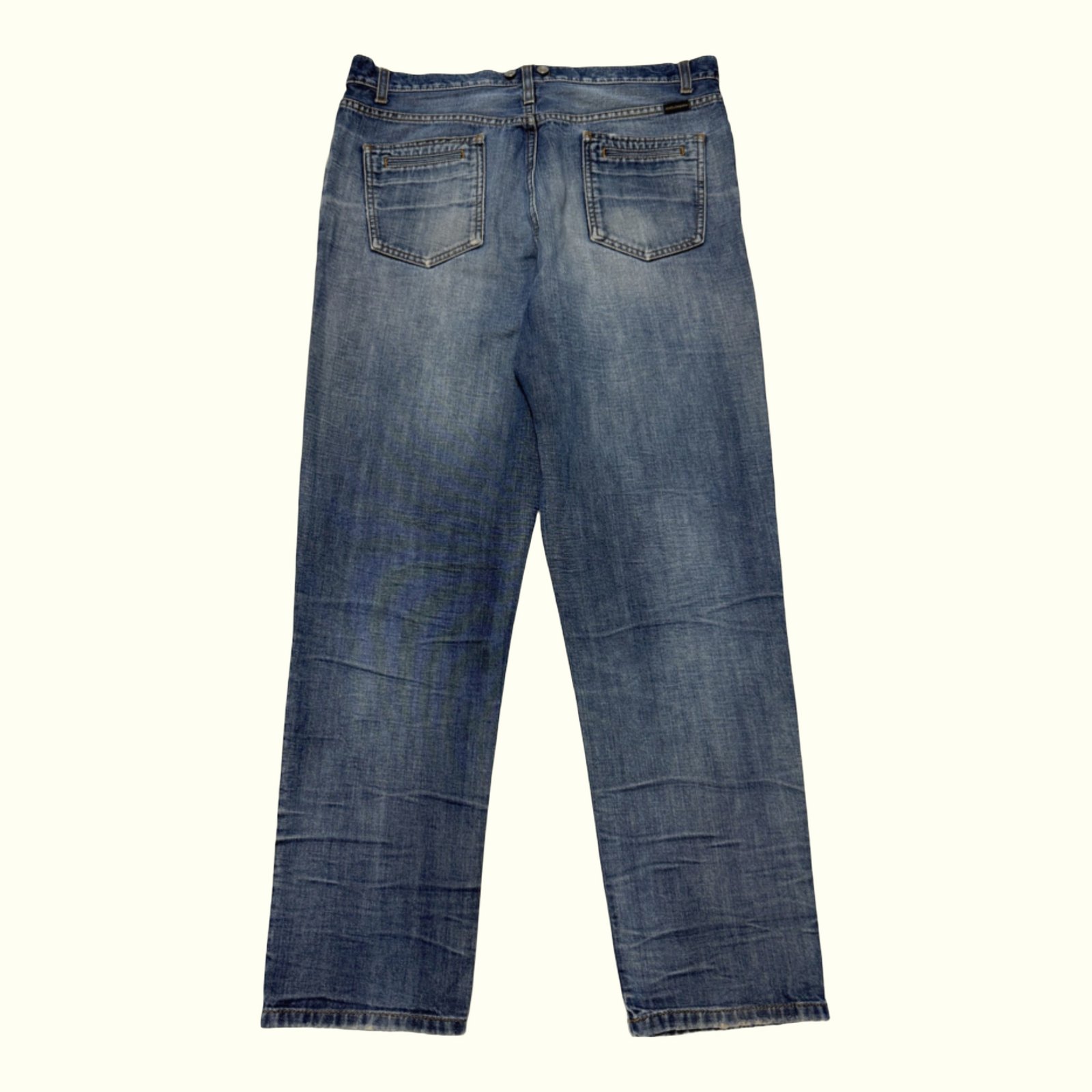 Dolce & Gabbana Jean Regular Homme 2000s Vintage – W33