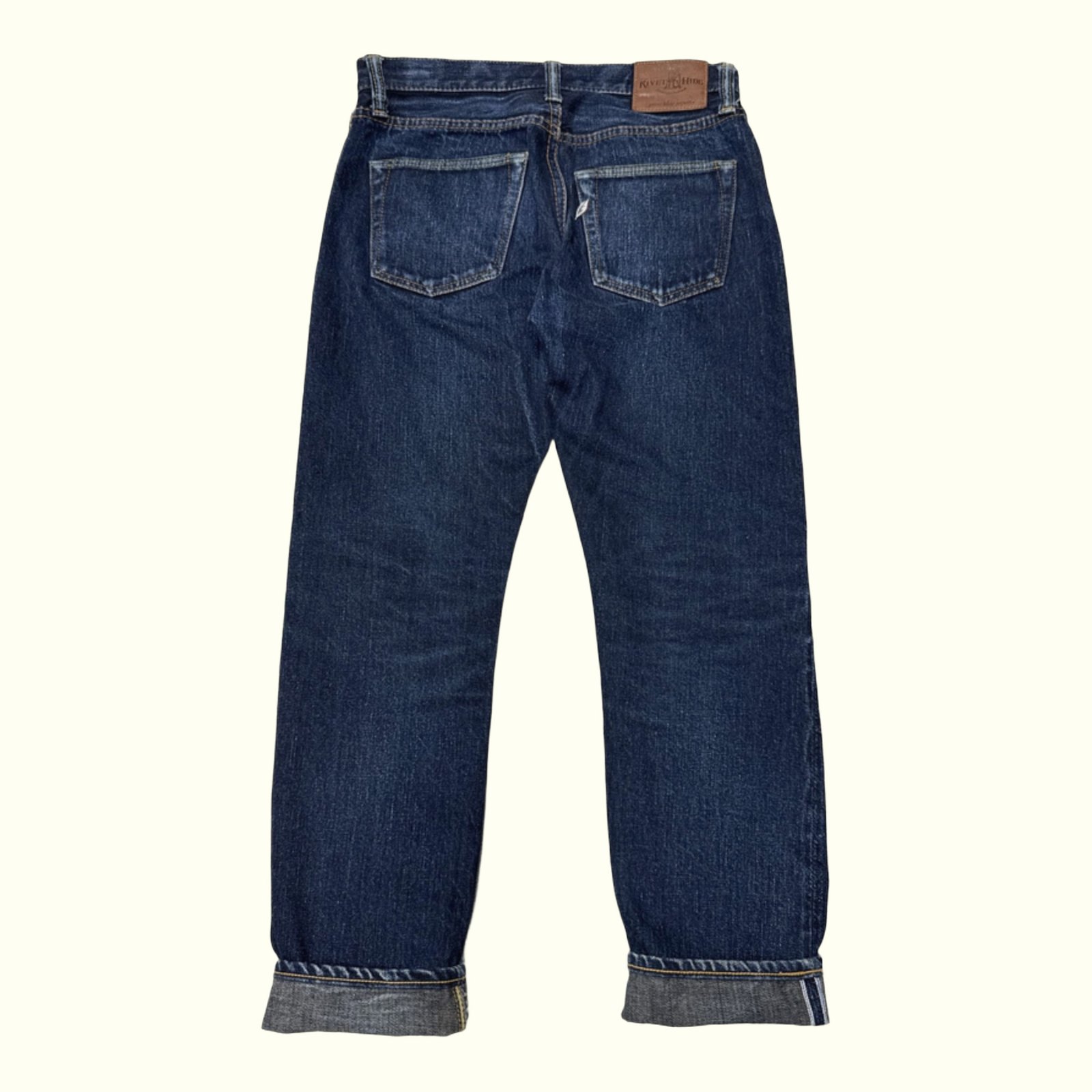 Pure Blue Japan Jeansy Regular Mężczyźni Japoński streetwear – W31