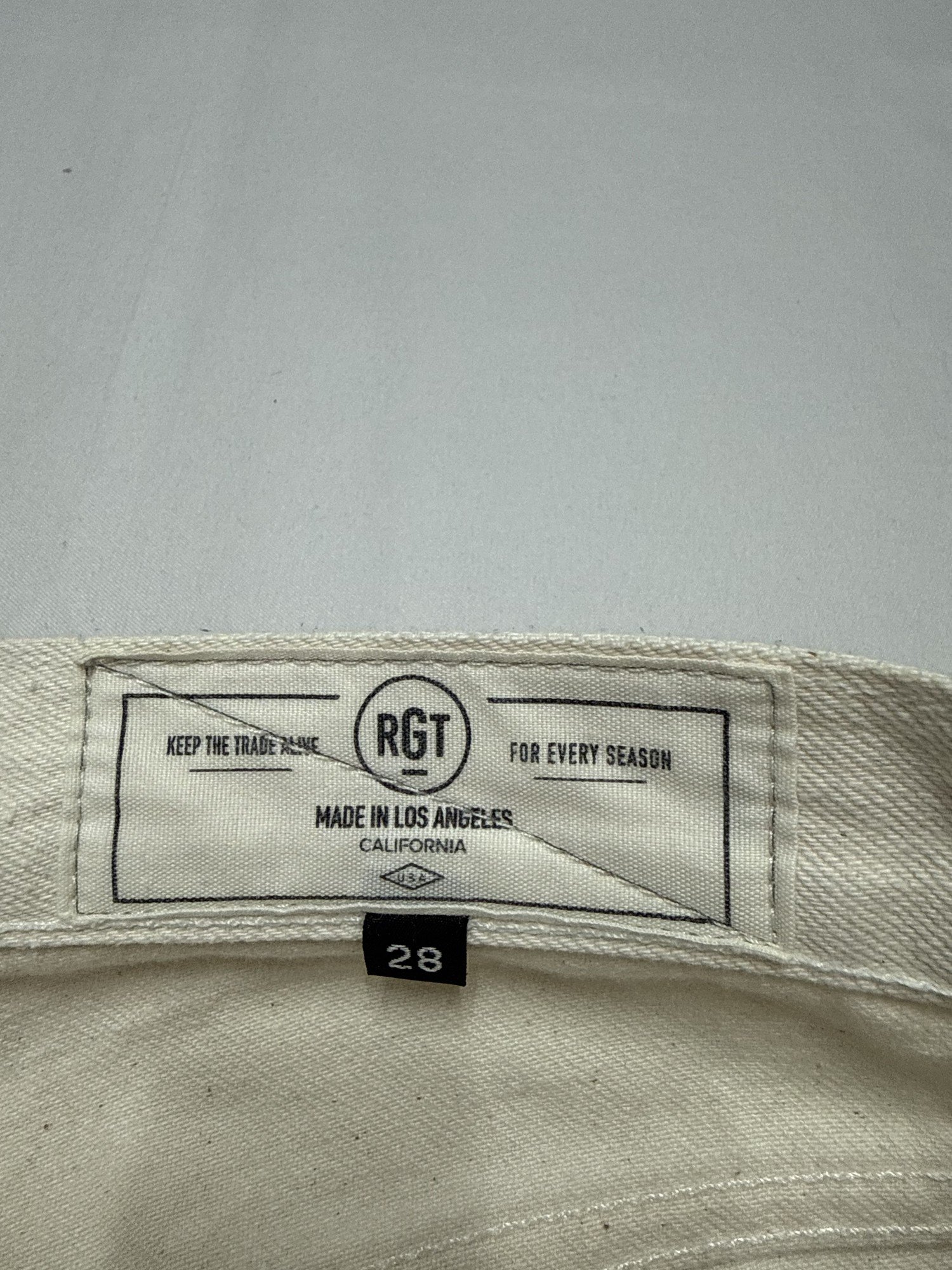 Rgt Jean Slim Homme Minimaliste – W28
